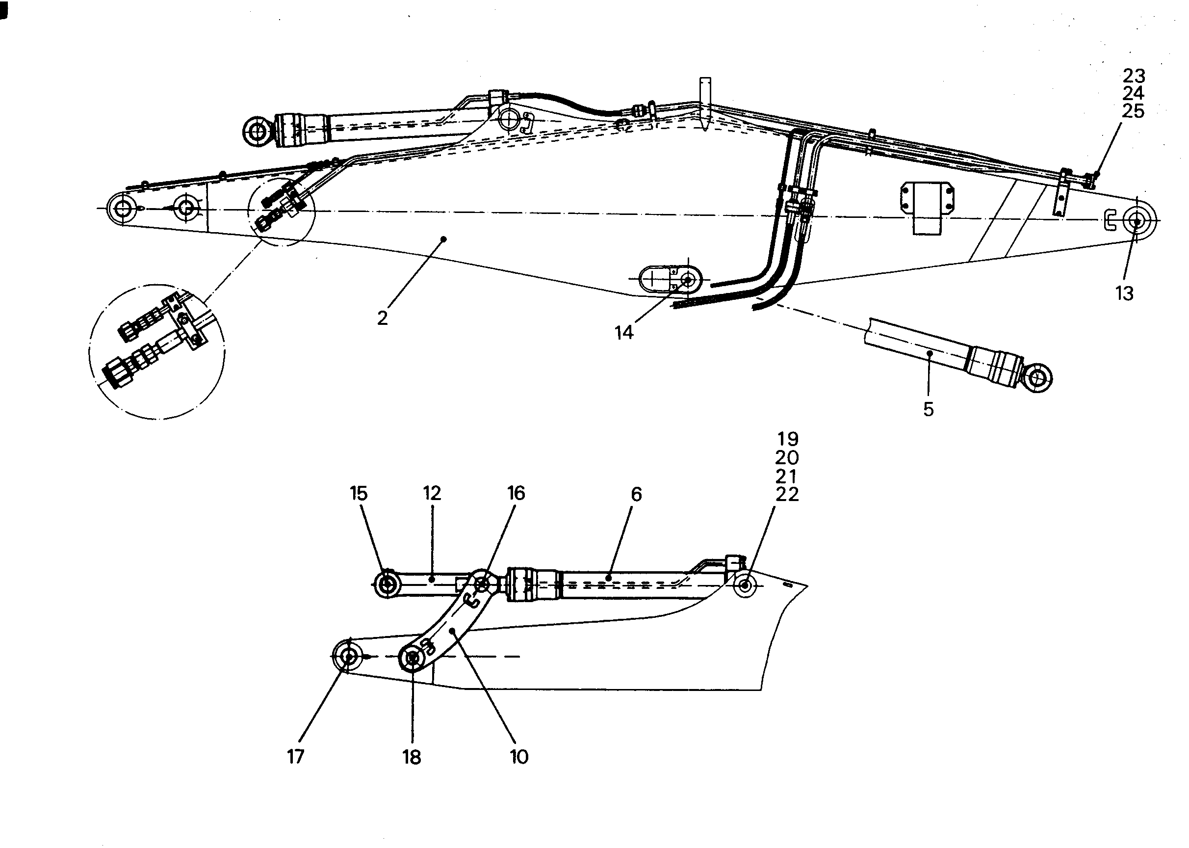 ПАЛЕЦ В СБОРЕ 9769963 LIEBHERR