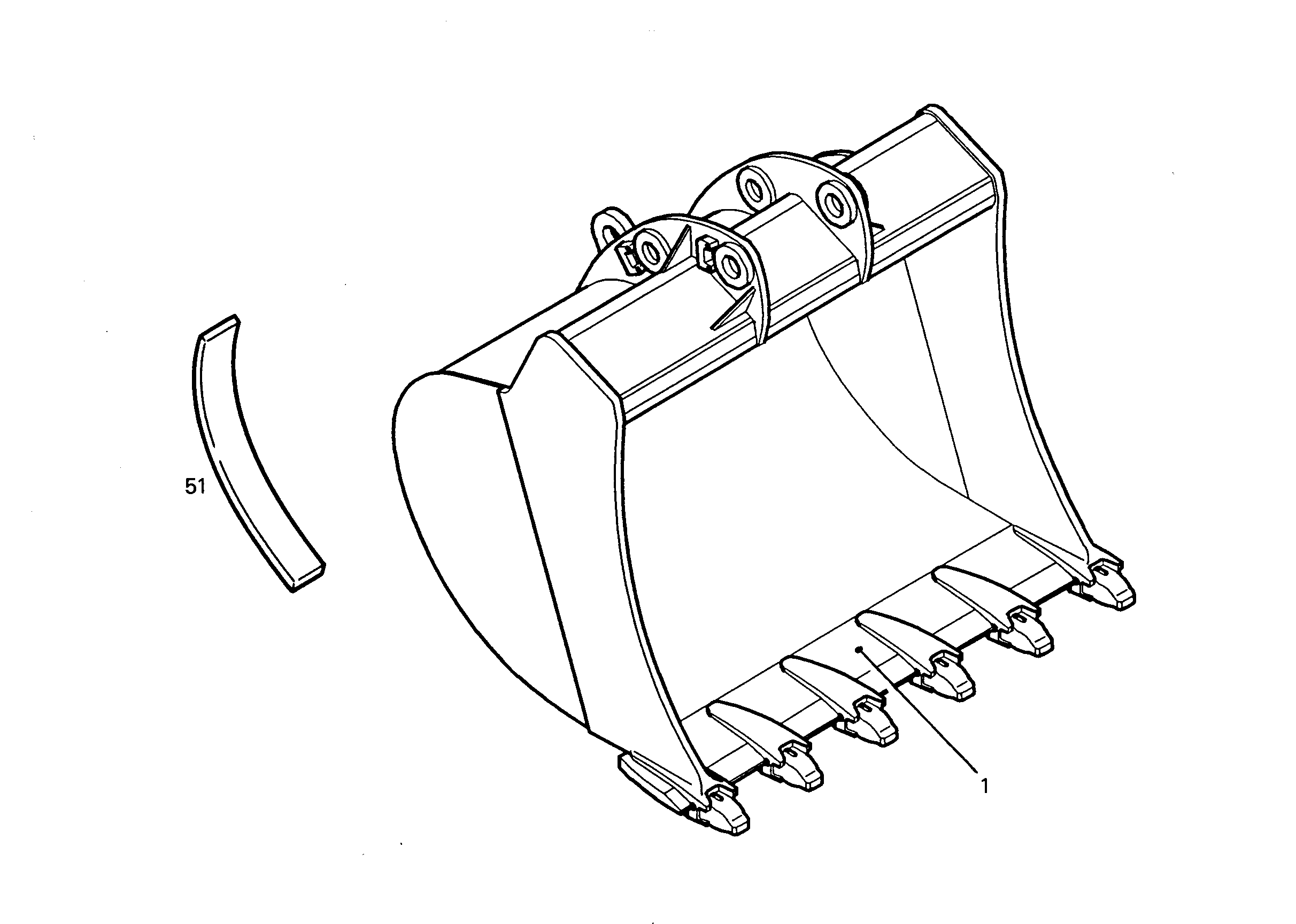 ЗАБРАЛО КОВША 9389564 LIEBHERR