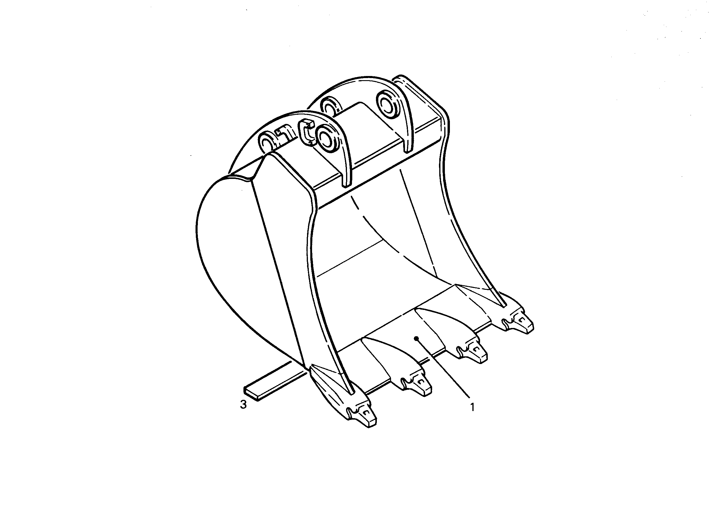 ЗАБРАЛО КОВША 9767278 LIEBHERR