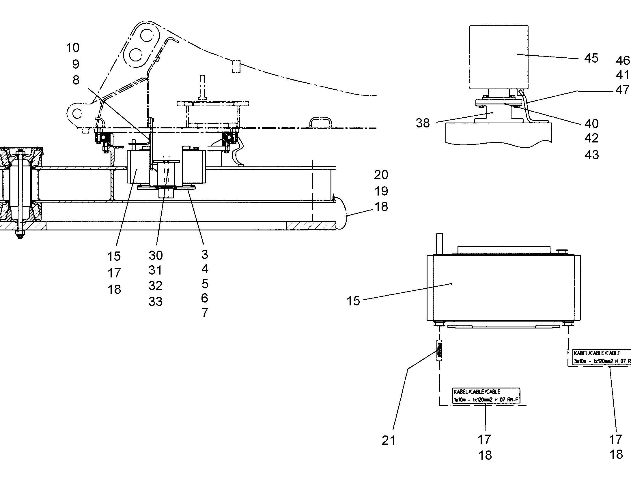 СОЕДИНИТЕЛЬ ДЛЯ КОНТАКТНЫХ КОЛ 6204071 LIEBHERR