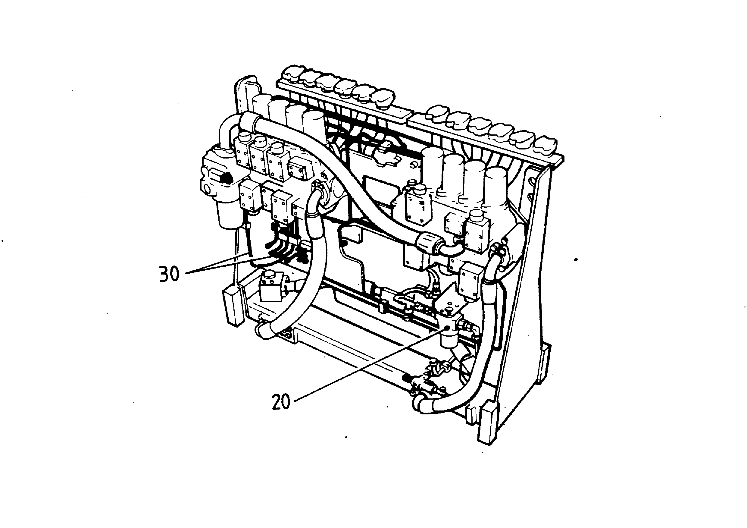 ЛИНИЯ УПРАВЛЯЮЩАЯ КОМПЛЕКТ 9377302 LIEBHERR