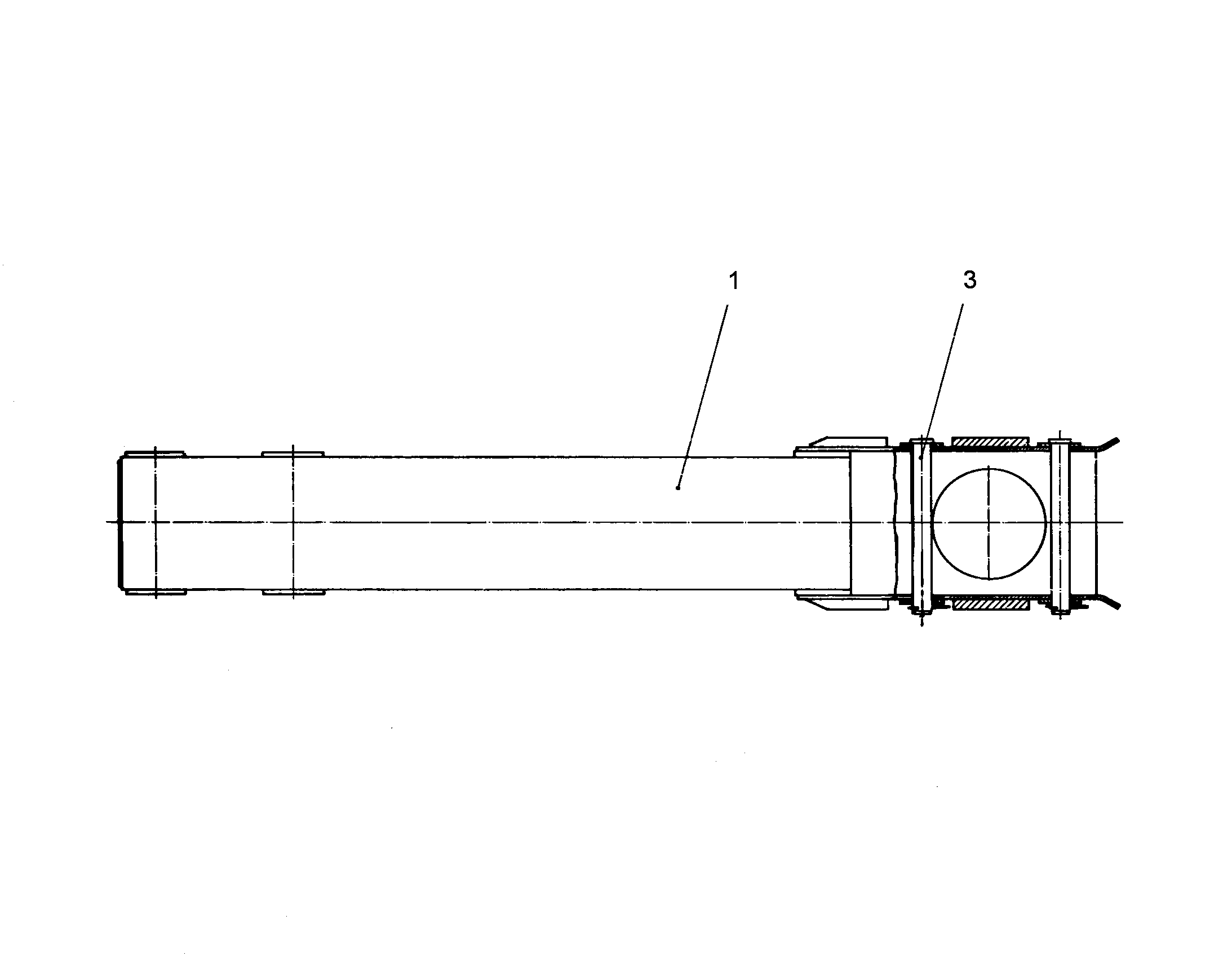 УДЛИНЕНИЕ СТЕРЖНЯ ДЛЯ СНОСА 9126465 LIEBHERR