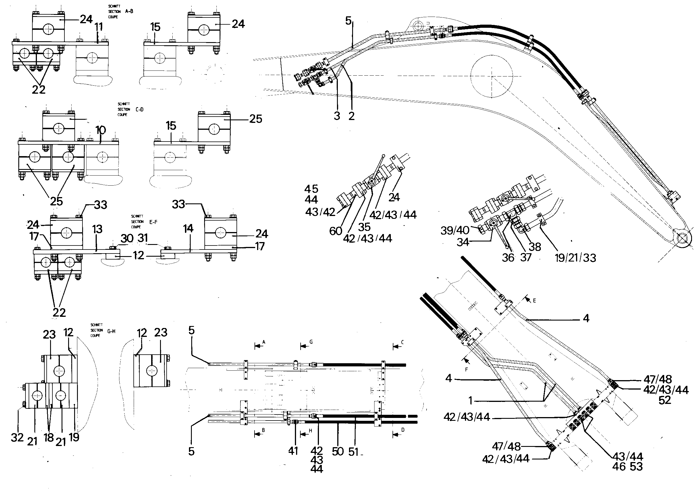 БОЛТ С ШЕСТИГРАННОЙ ГОЛОВКОЙ ISO 4014 M14X80 8.8 FLZN 4061096 LIEBHERR