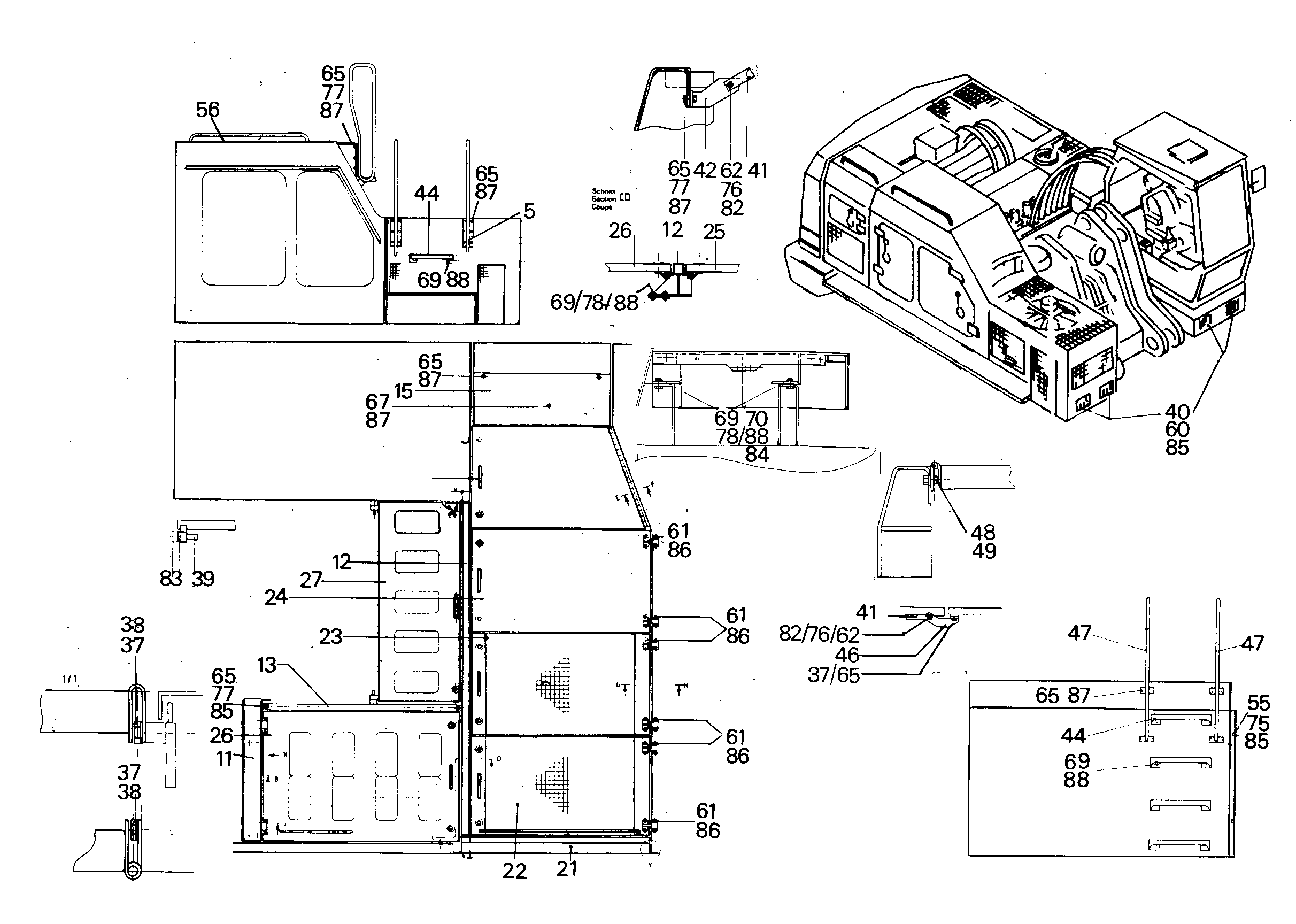 ТРАВЕРСА 9341214 LIEBHERR