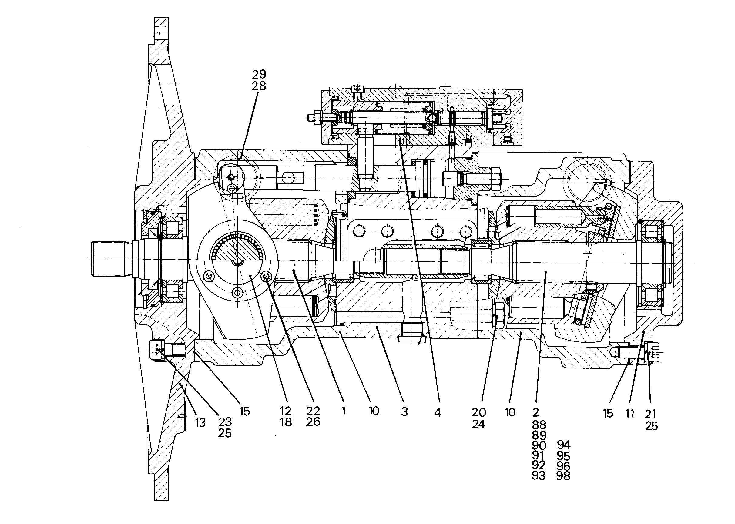 КОМПЛЕКТ УПЛОТНЕНИЙ КОРПУСА NG 045 9265290 LIEBHERR