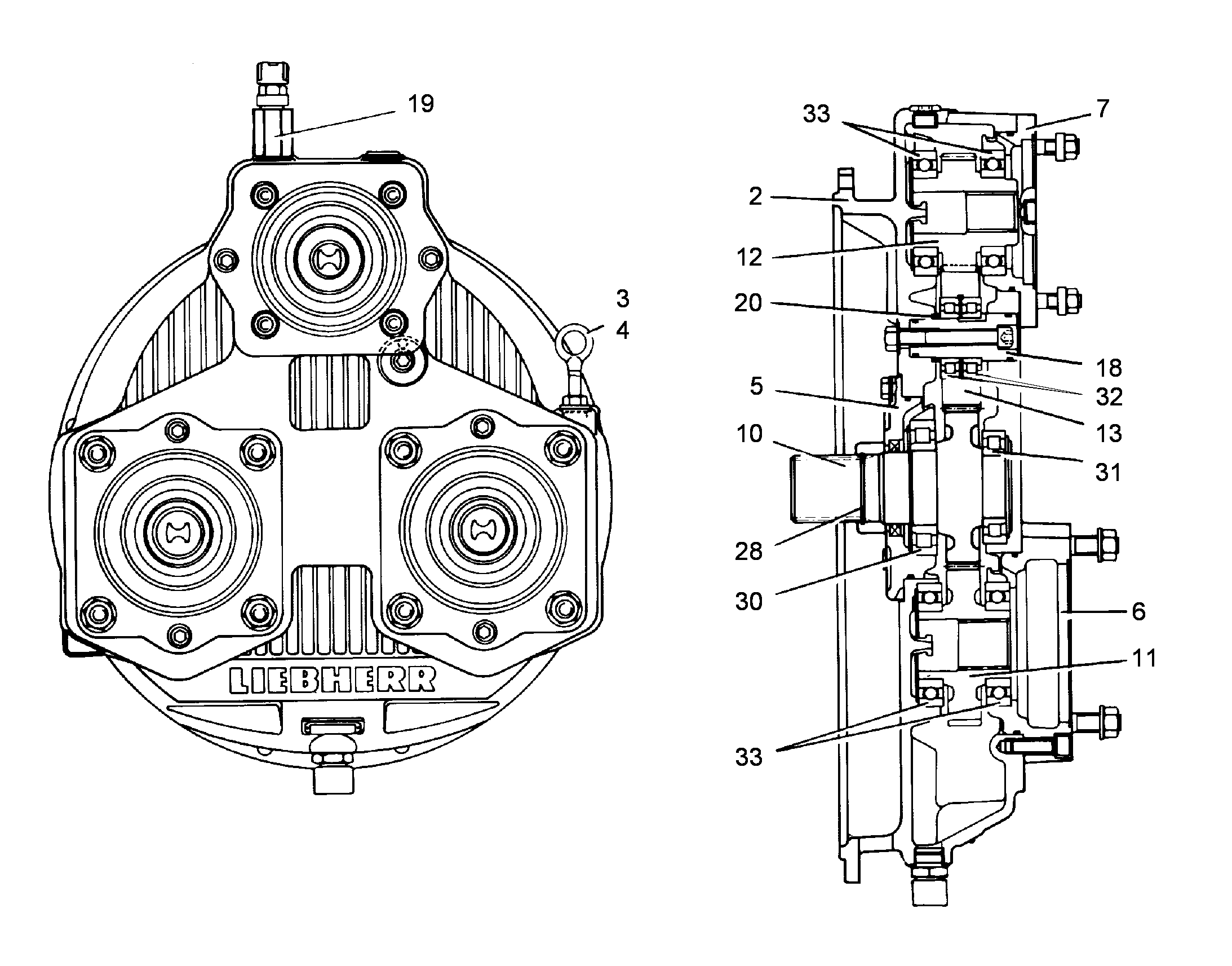 ЩУП ОПР.УР-НЯ МАСЛА С КОЛЬЦОМ 9267512 LIEBHERR