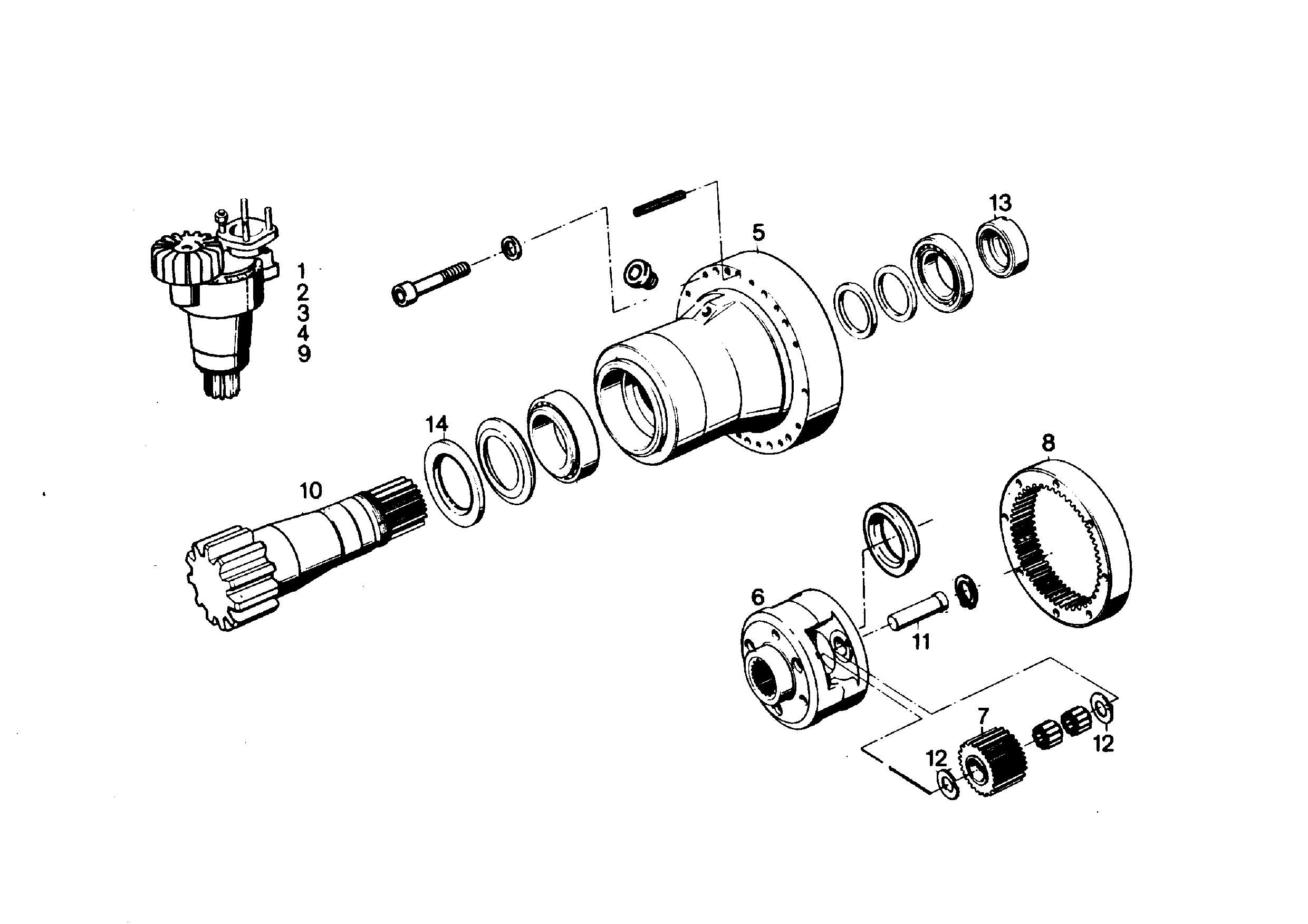 ГАЙКА ШЛИЦЕВАЯ M110X2 931121201 LIEBHERR