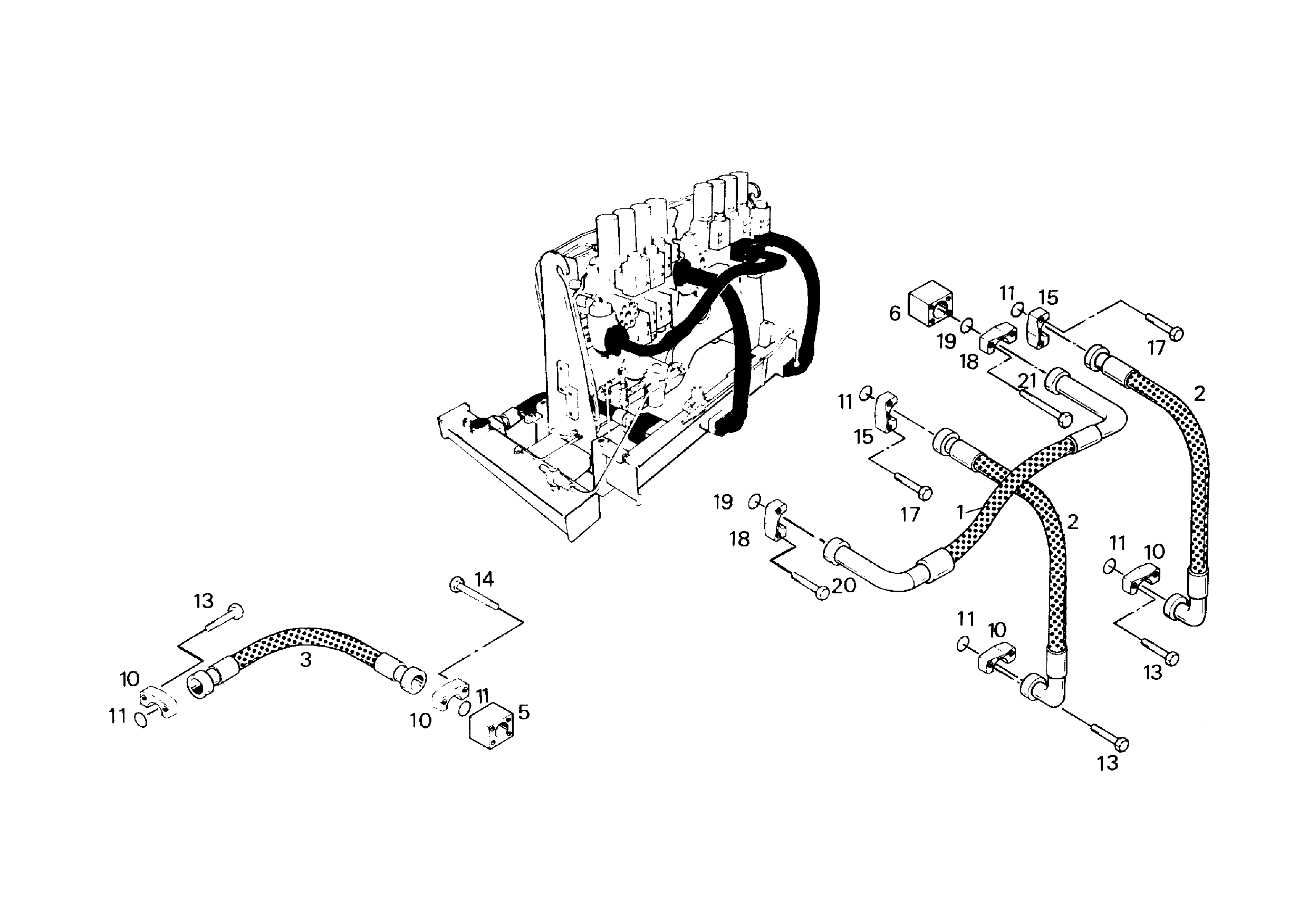ШЛАНГ 40X830 5605598 LIEBHERR