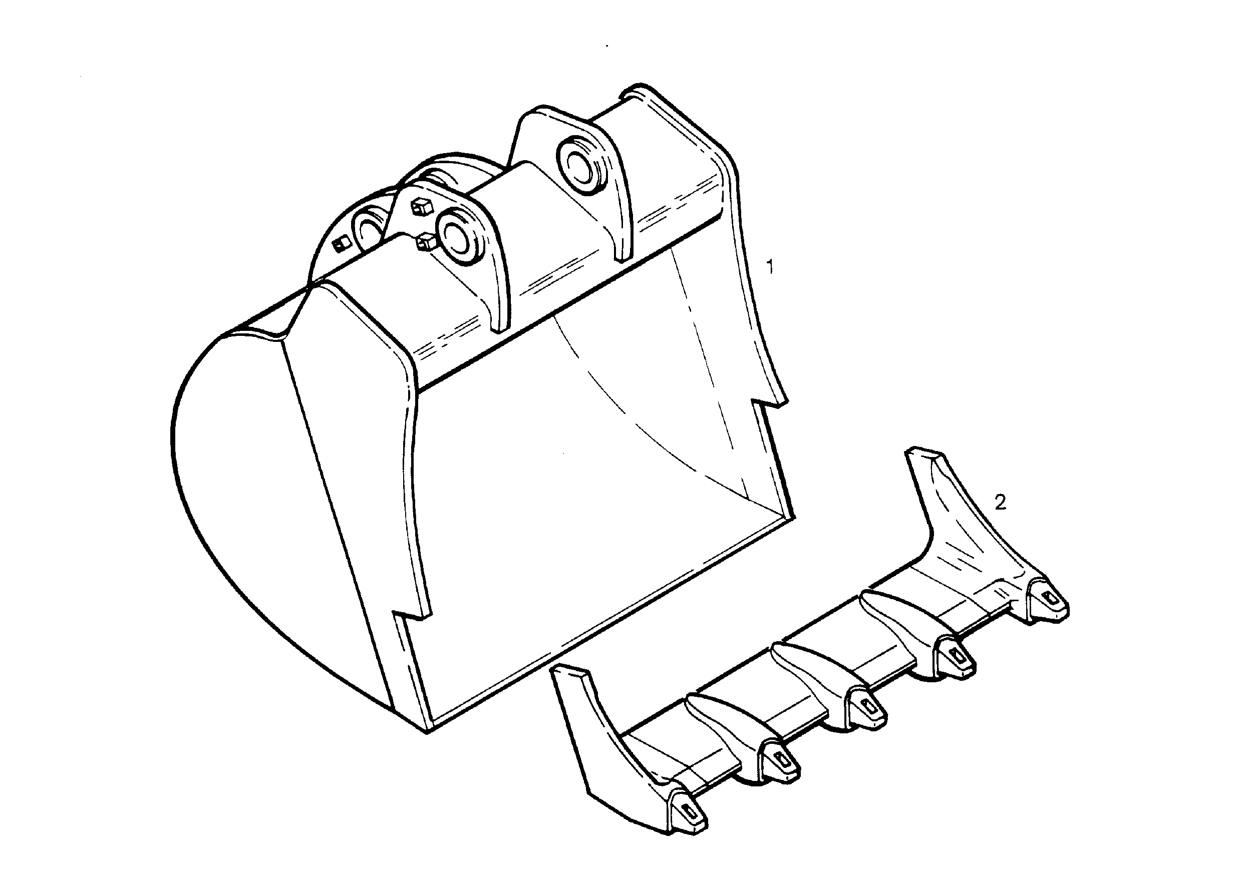 ЗАБРАЛО КОВША 9564620 LIEBHERR