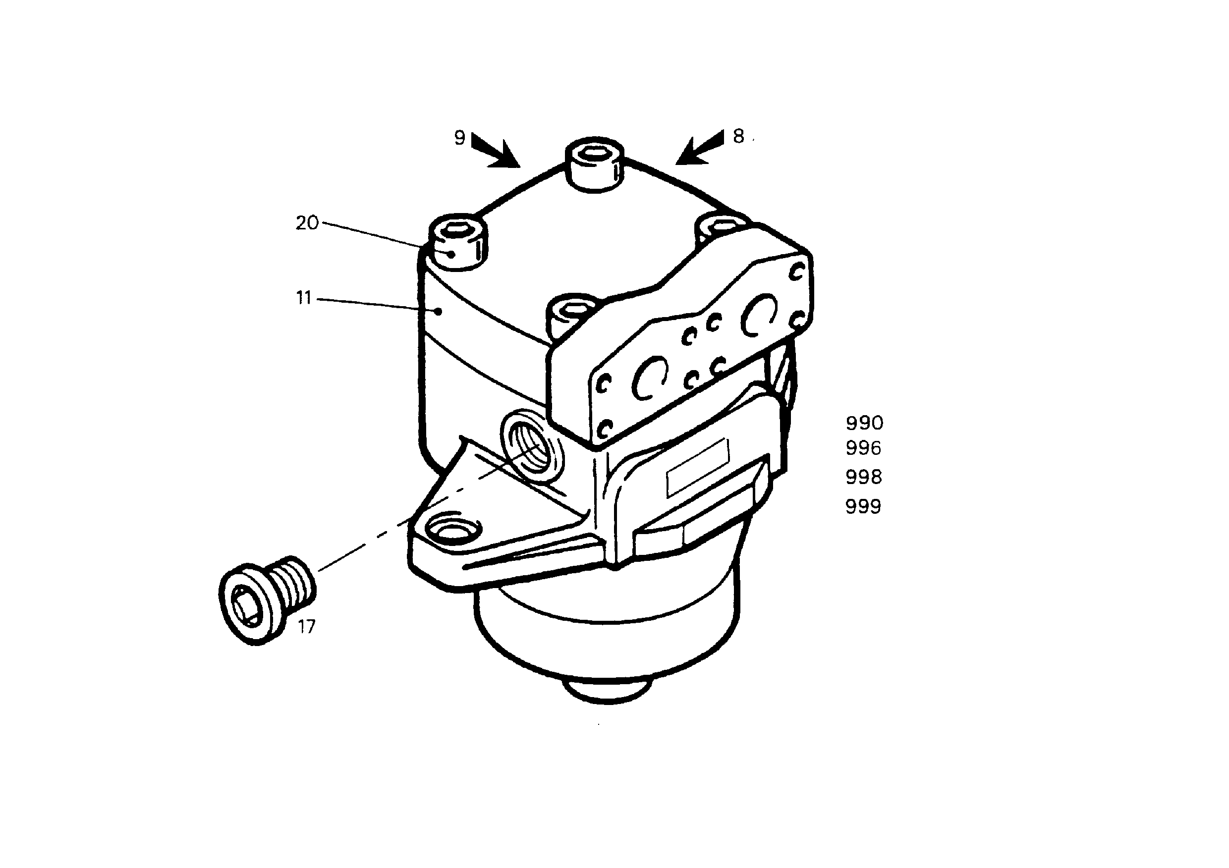 КОМПЛЕКТ УПЛОТНЕНИЙ NG 165 9267887 LIEBHERR