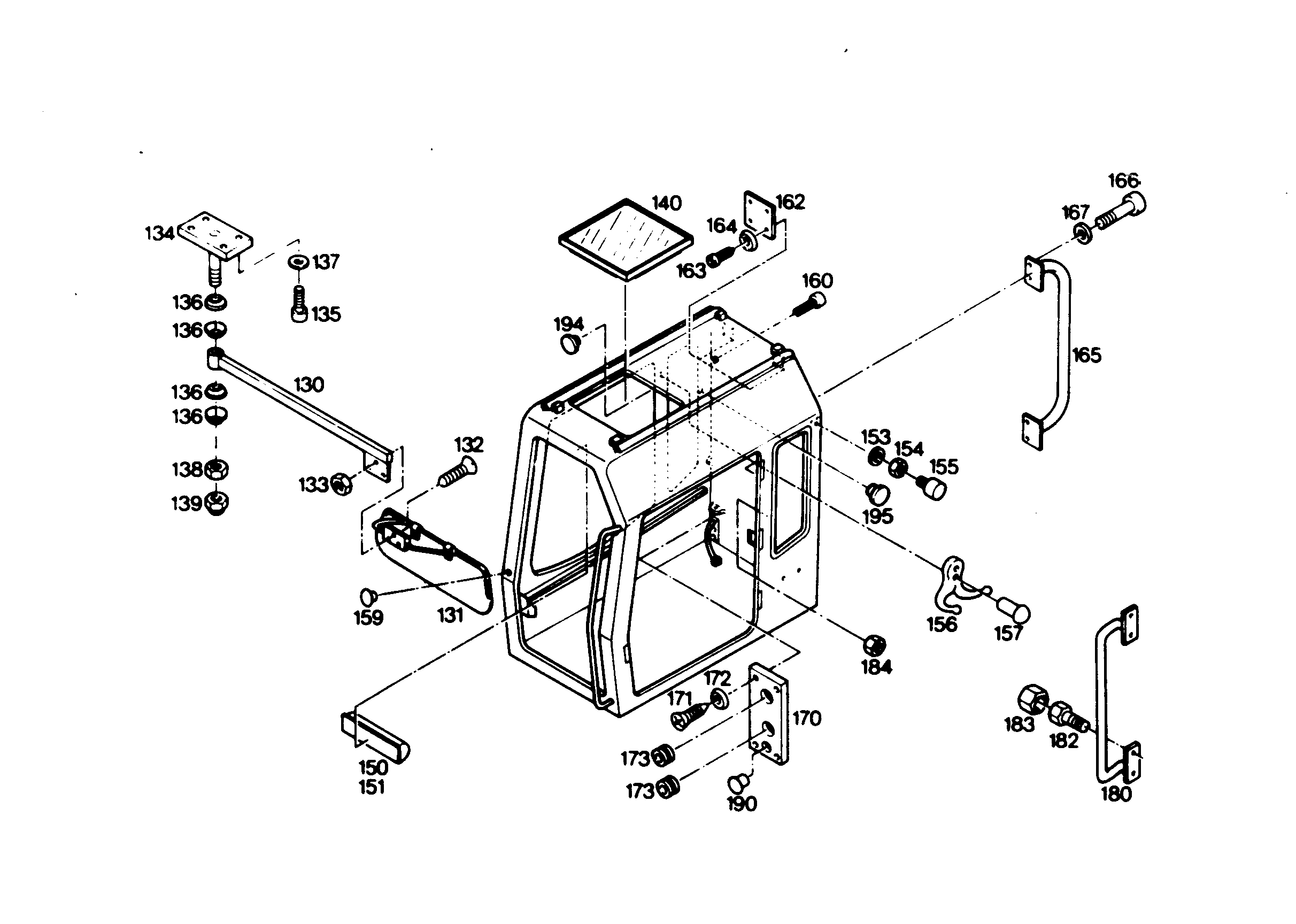 ГАЙКА M 10 7367934 LIEBHERR