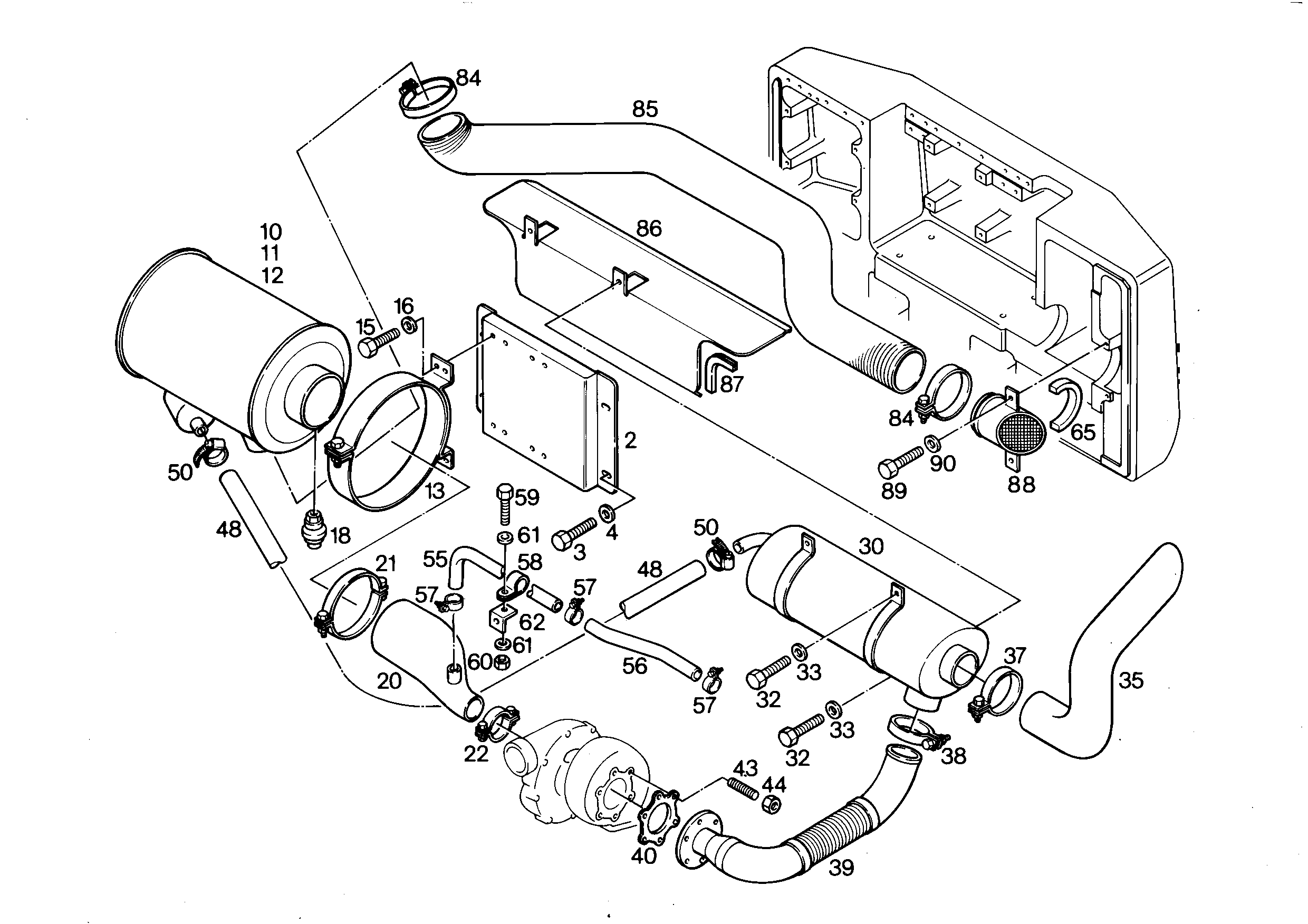 ШУМОГЛУШИТЕЛЬ 5614075 LIEBHERR