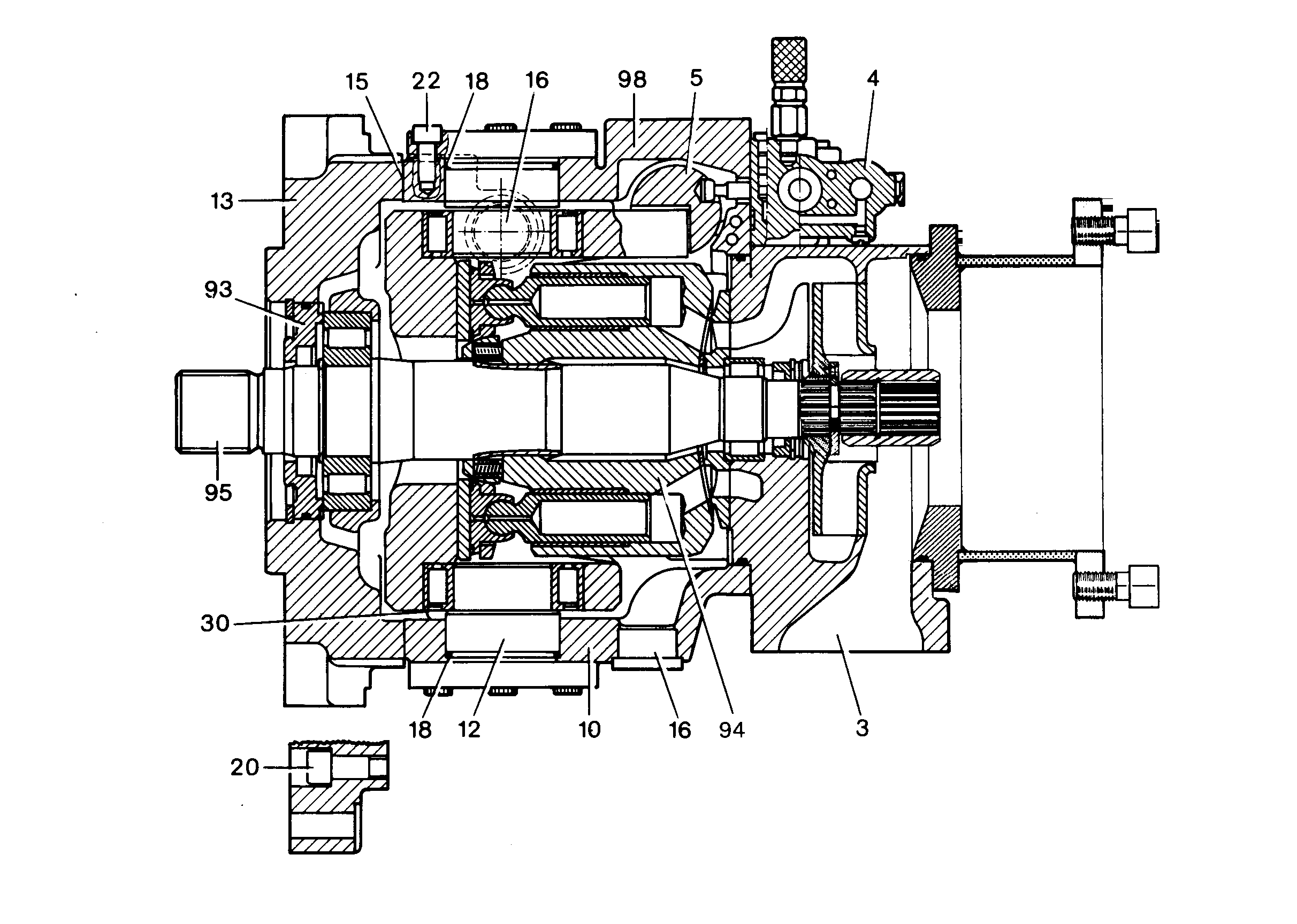 ФЛАНЕЦ 9271650 LIEBHERR