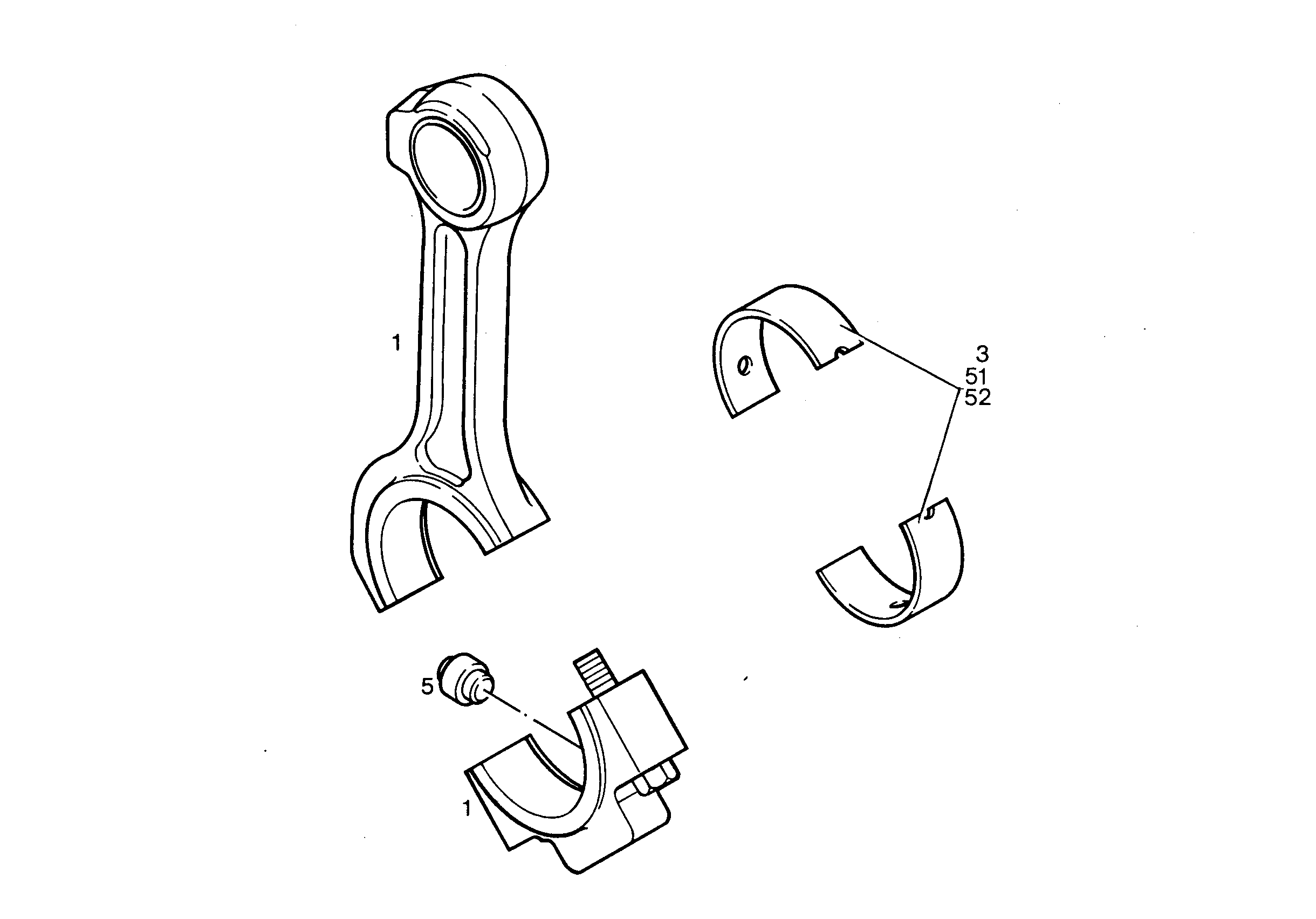 ШАТУН 9266929 LIEBHERR