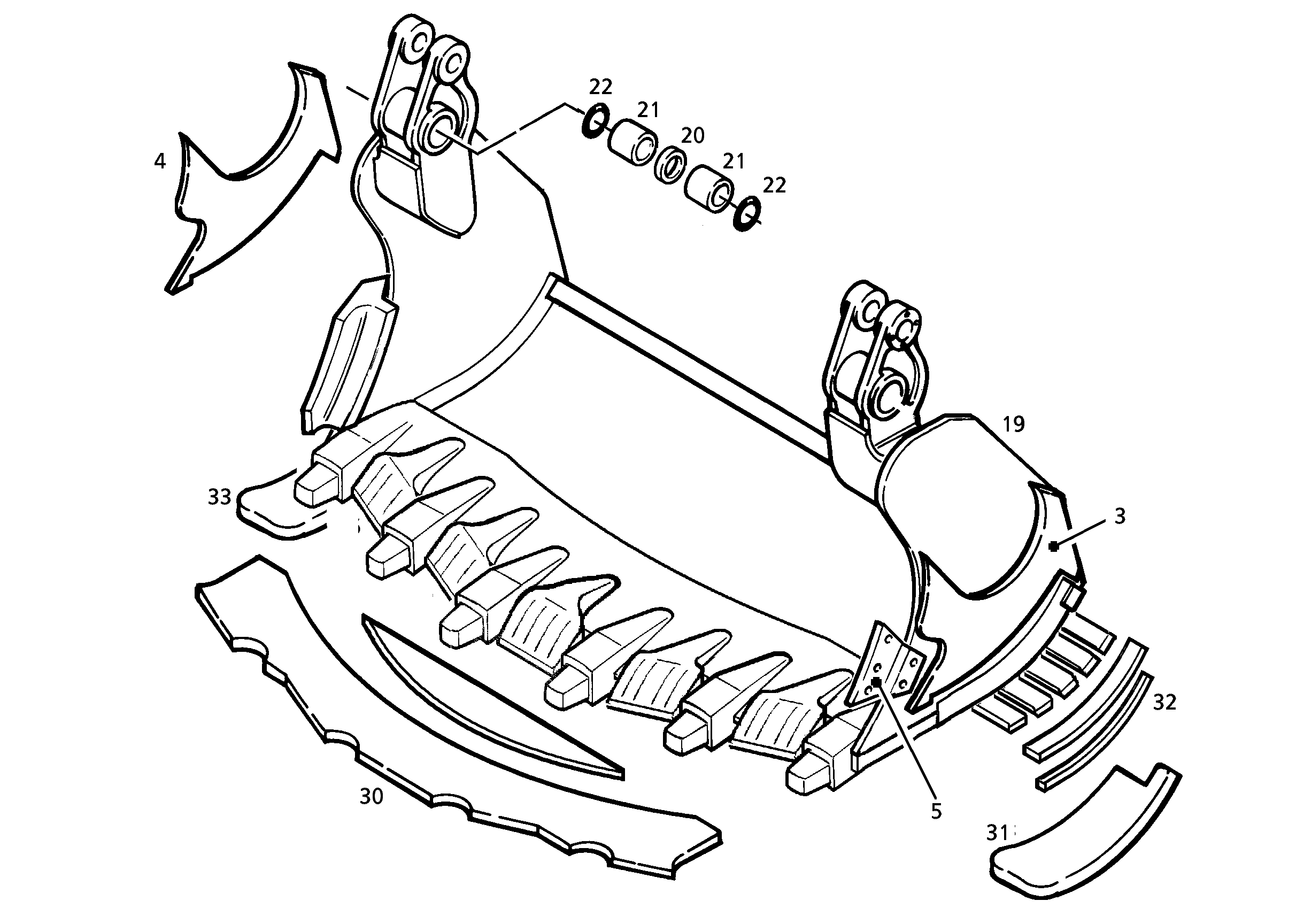 ПЛАНКА 9518270 LIEBHERR