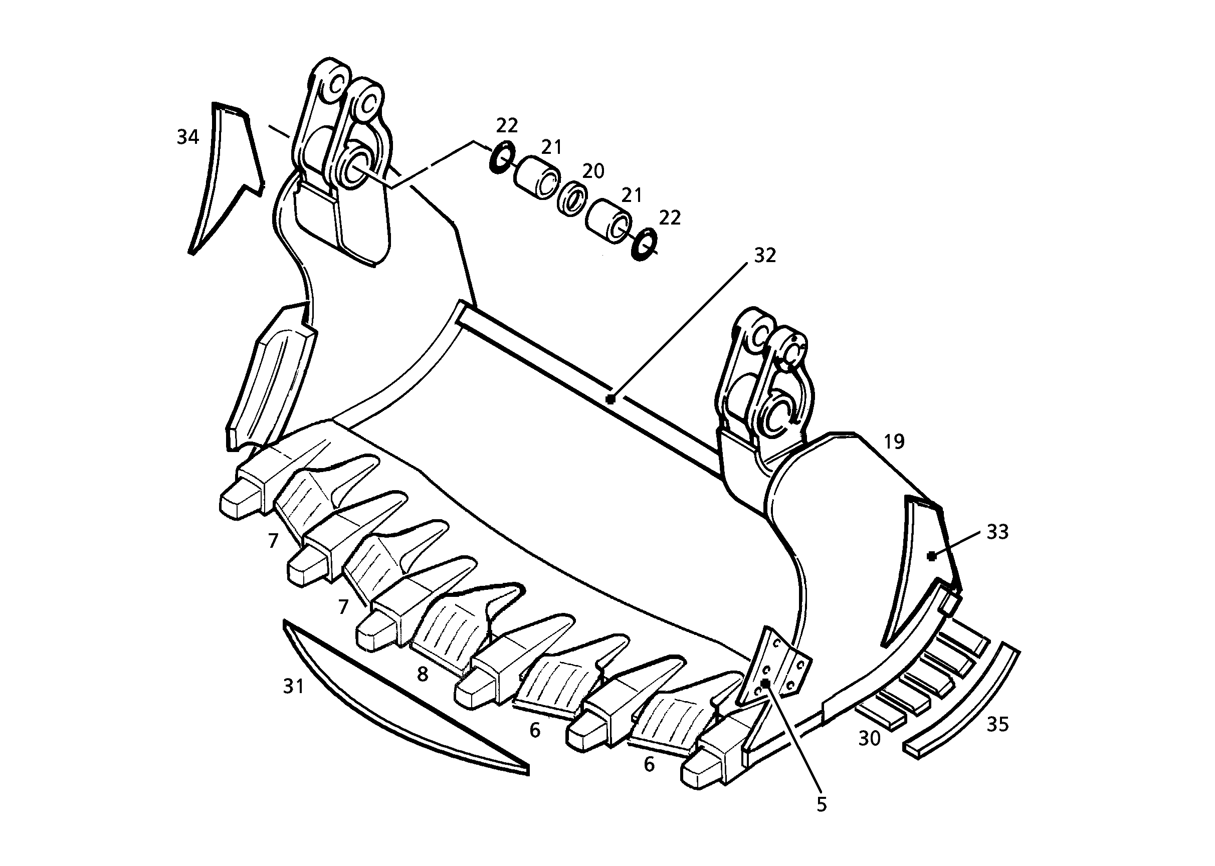 ПРИМЕНЕНИЕ ДЛЯ ШЛАКА 3001380 LIEBHERR