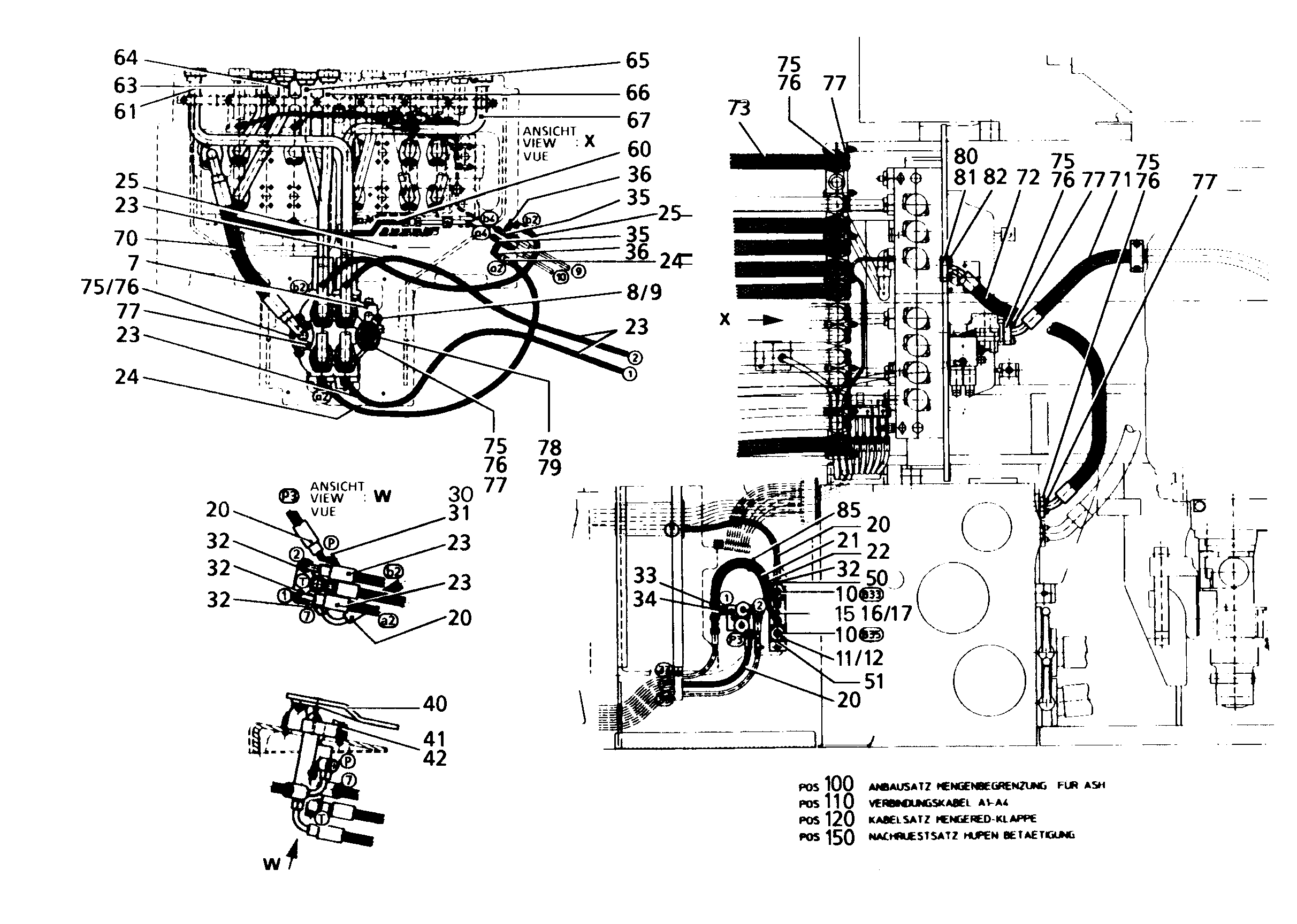 ЛИНИЯ УПРАВЛЯЮЩАЯ, КОМПЛЕКТ 9384121 LIEBHERR