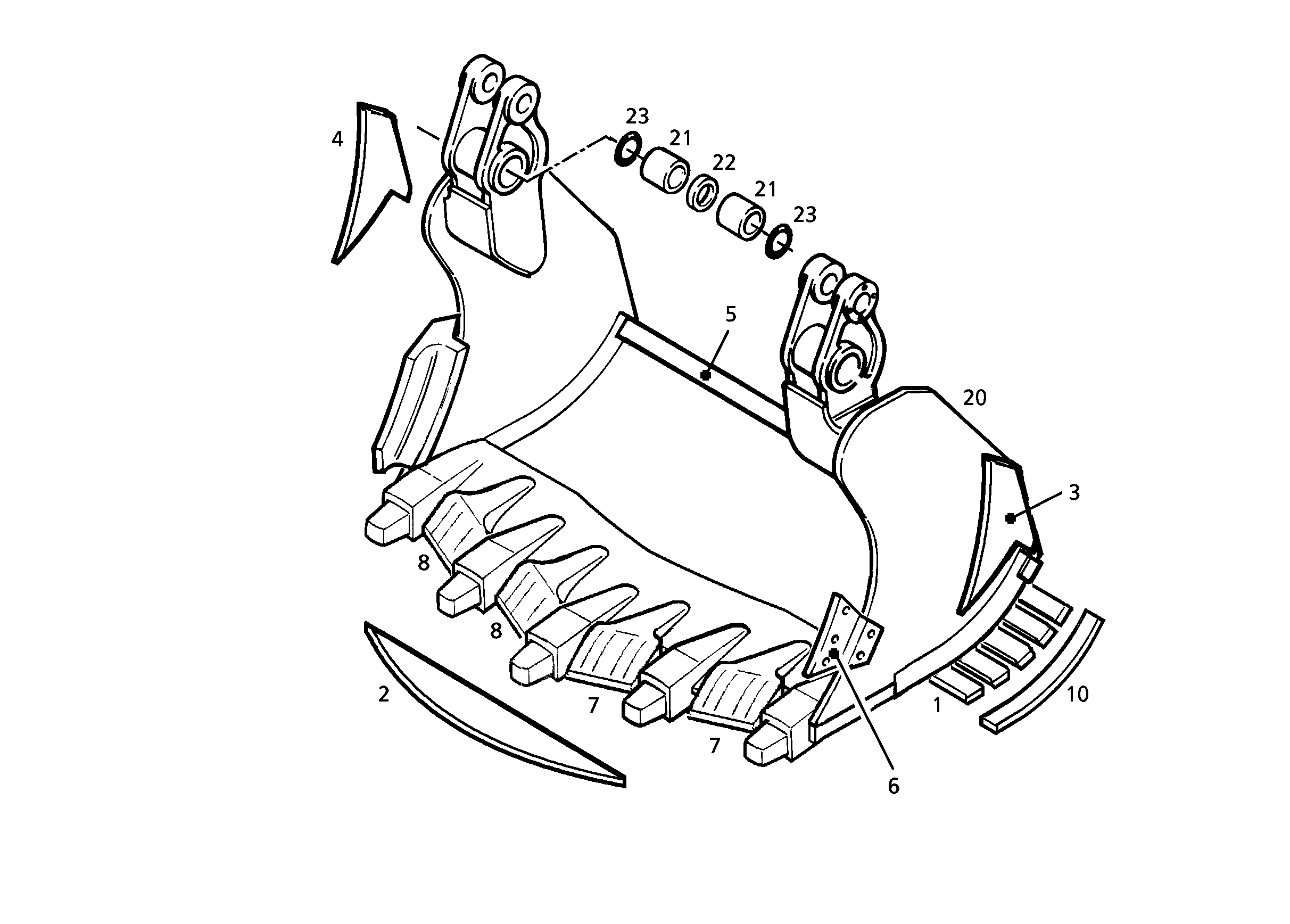 ПЛАНКА ИЗНАШИВАЮЩАЯСЯ 9382260 LIEBHERR