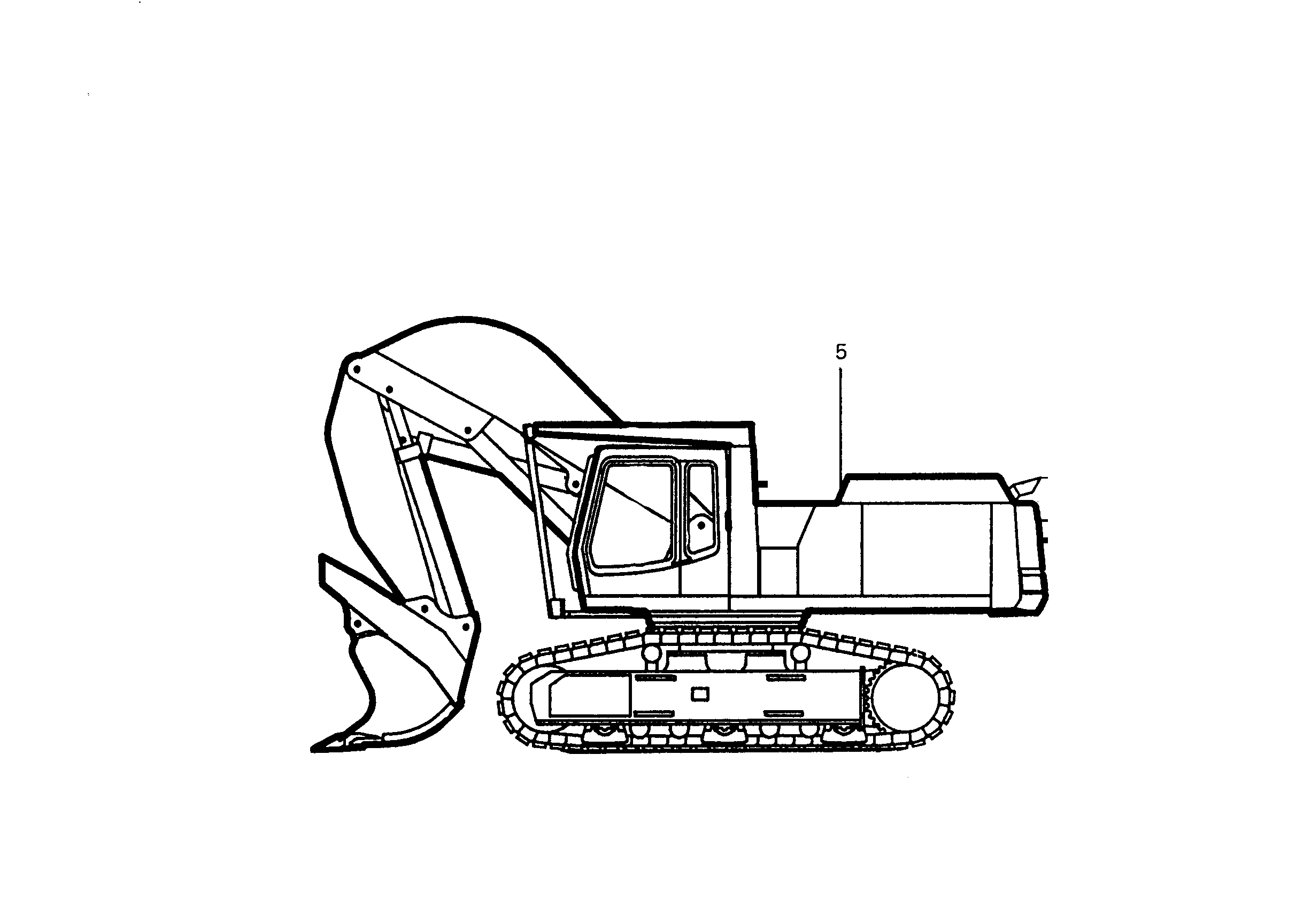 ДООБОРУДОВАНИЕ ОТКИДНОГО КОВША 954 9752363 LIEBHERR