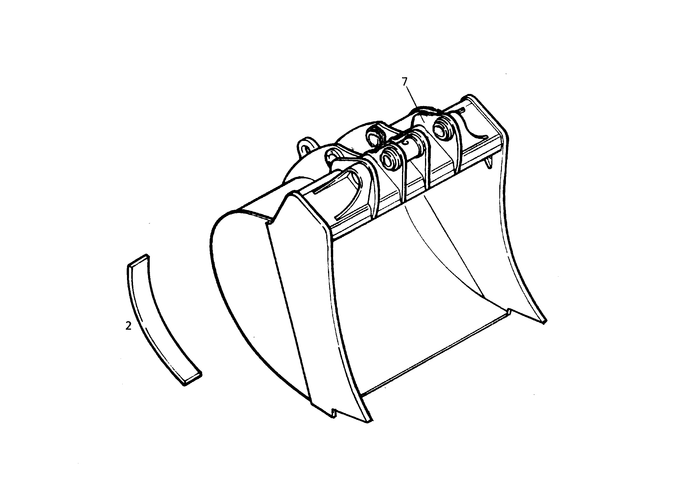ПЛАНКА 9765242 LIEBHERR
