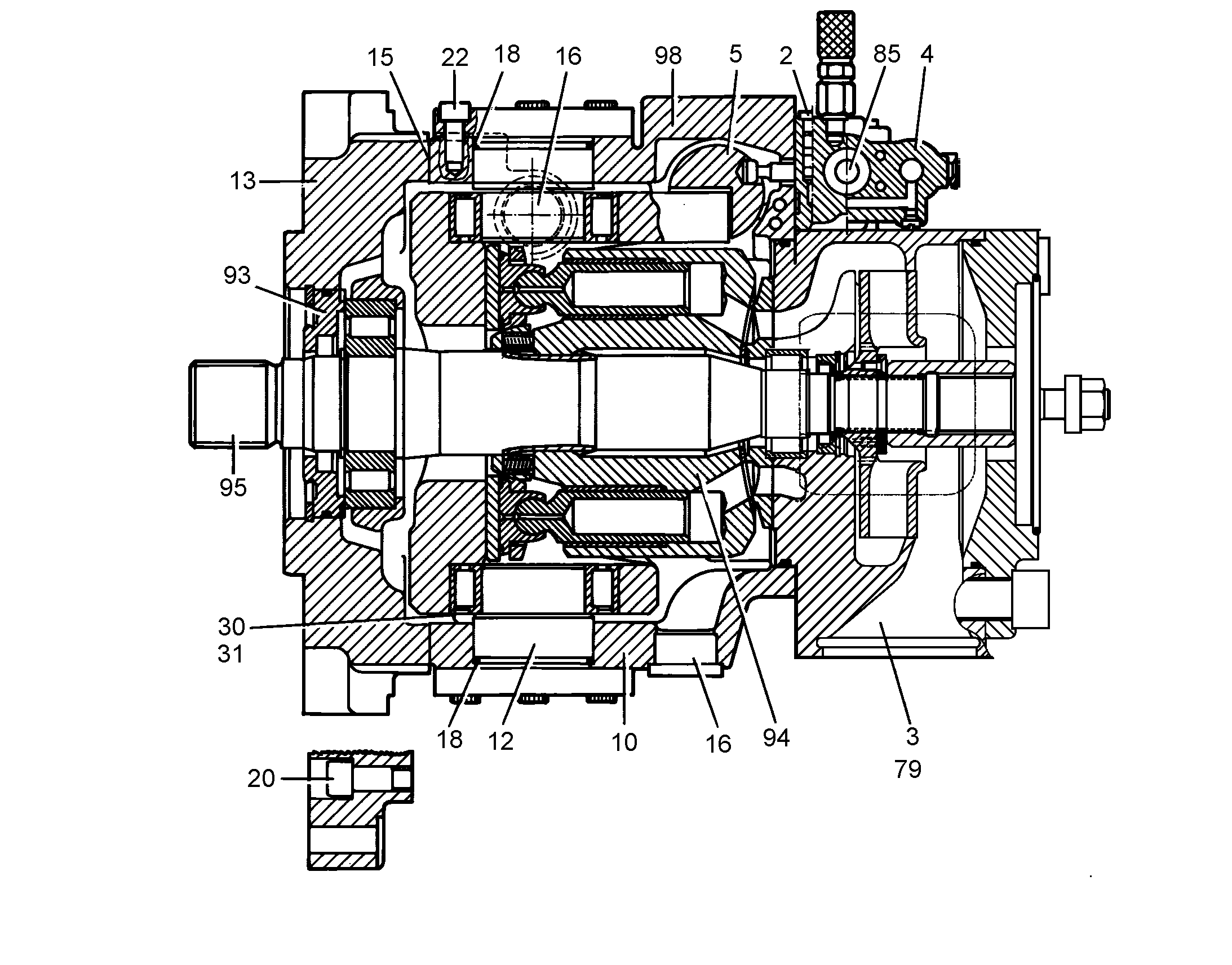КОМПЛЕКТ УПЛОТНЕНИЙ NG 165 9274458 LIEBHERR