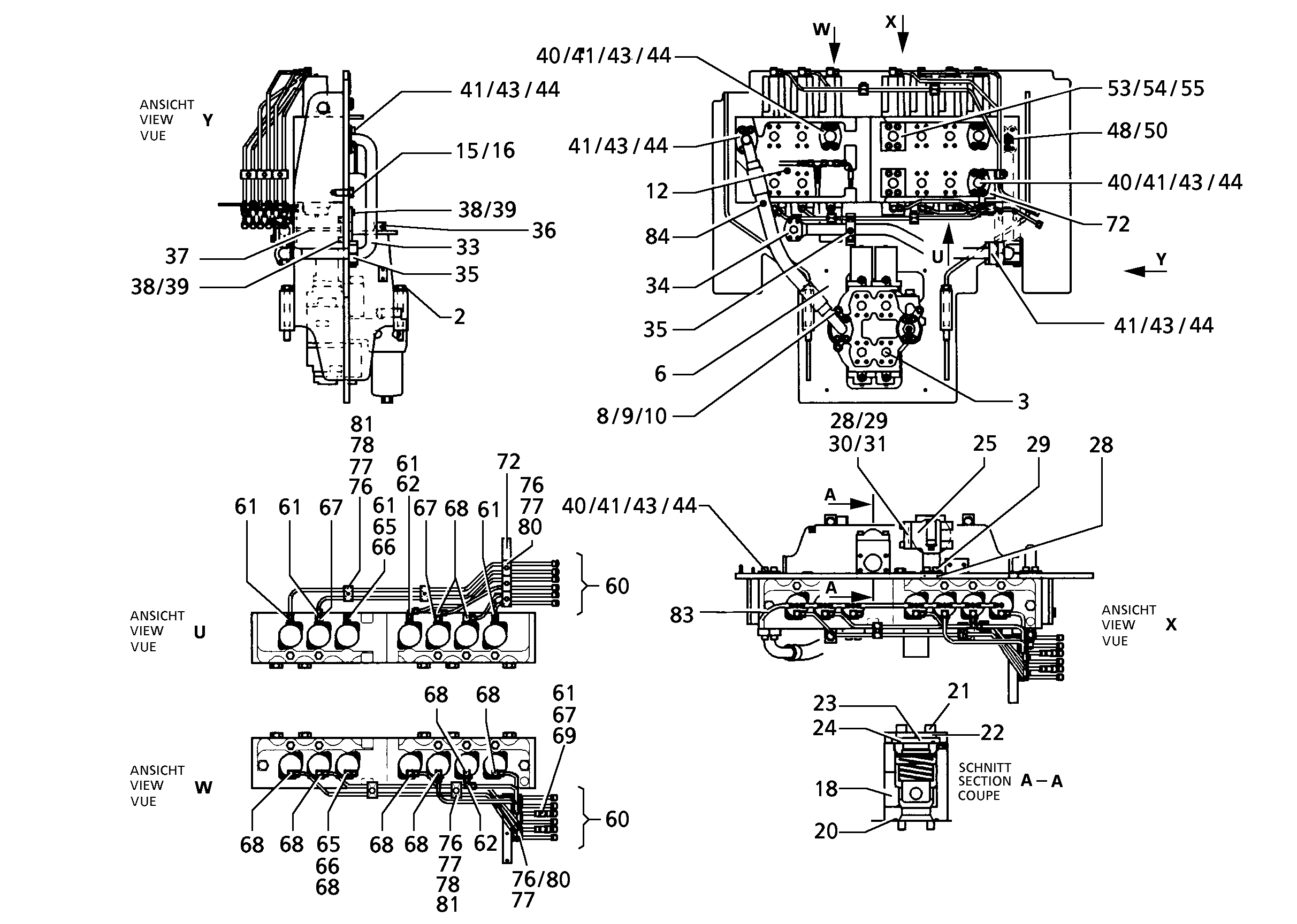 ФИЛЬТР НАПОРНЫЙ 5610039 LIEBHERR