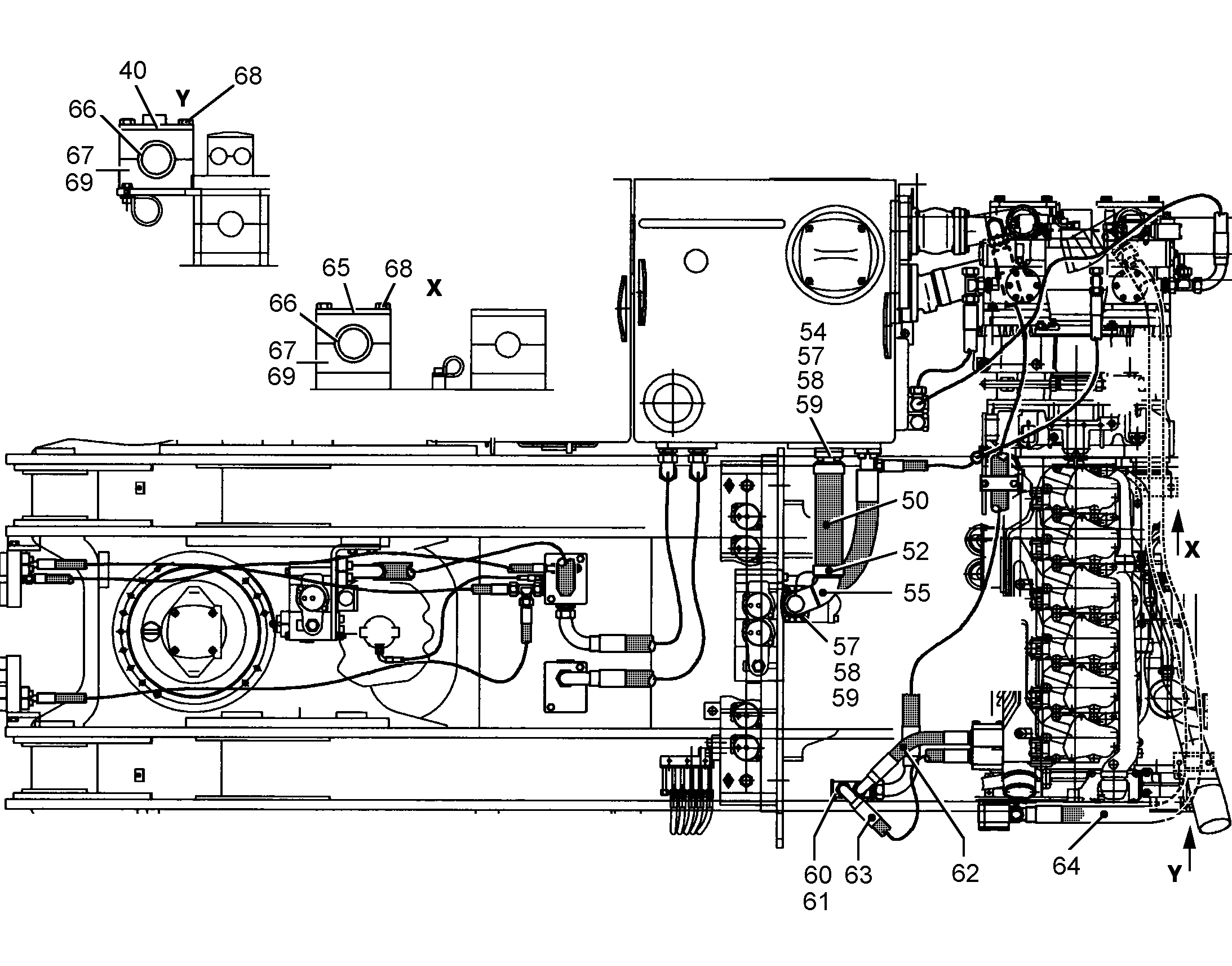 ШЛАНГ 32X2400 5610418 LIEBHERR
