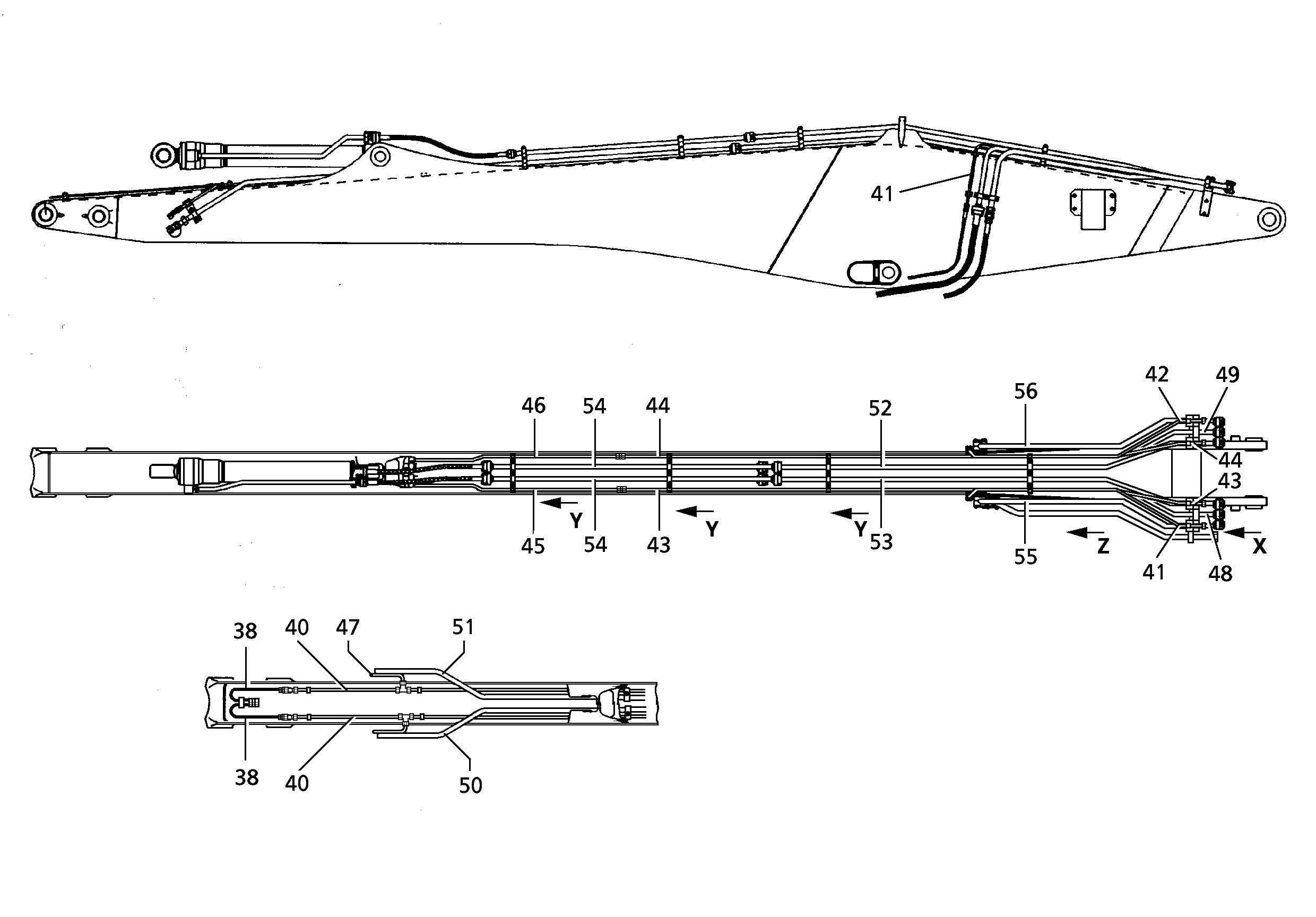 ТРУБА НАПОРНАЯ В СБОРЕ 9391063 LIEBHERR