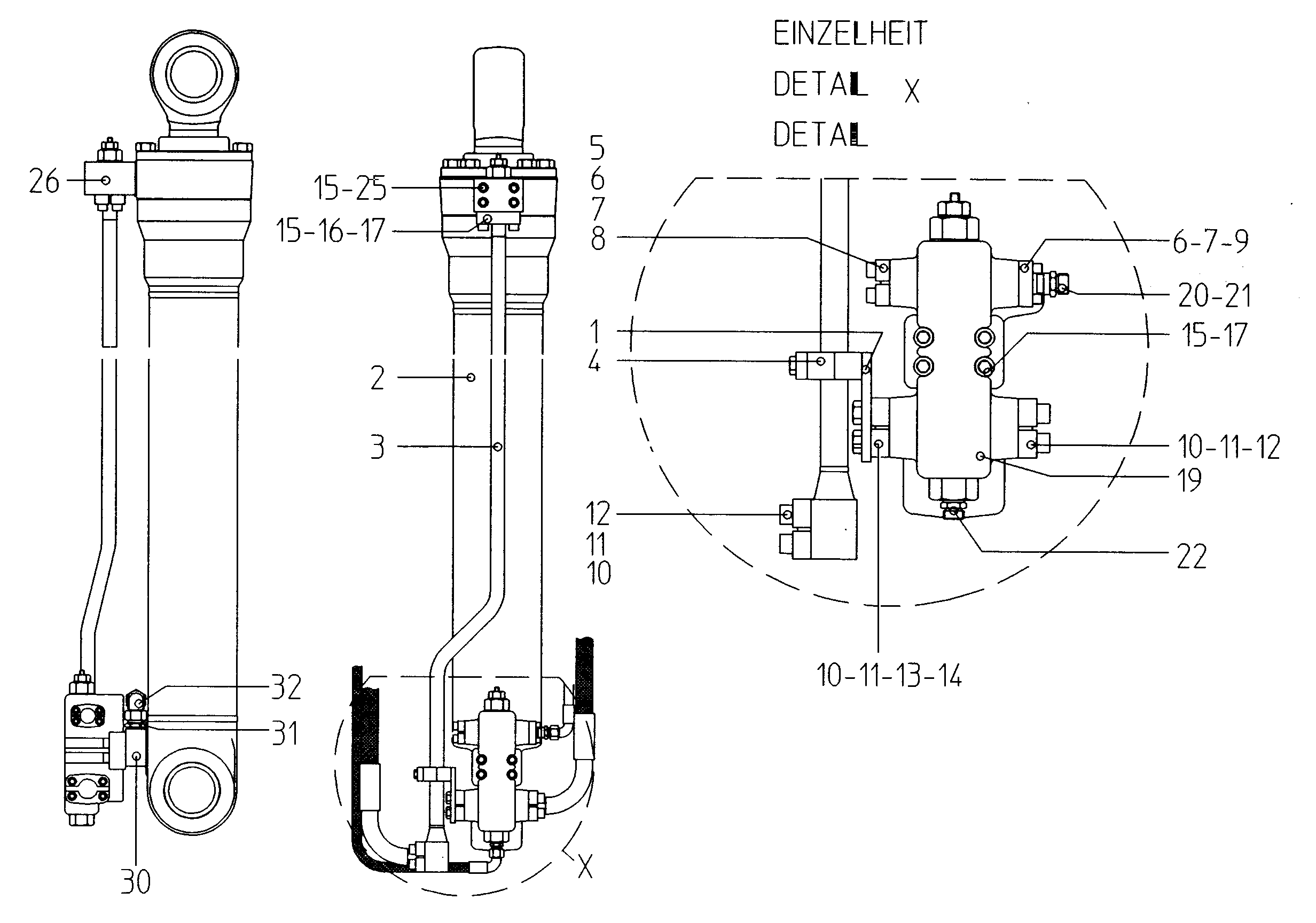 КЛАПАН ПОДПИТОЧНЫЙ 5611341 LIEBHERR
