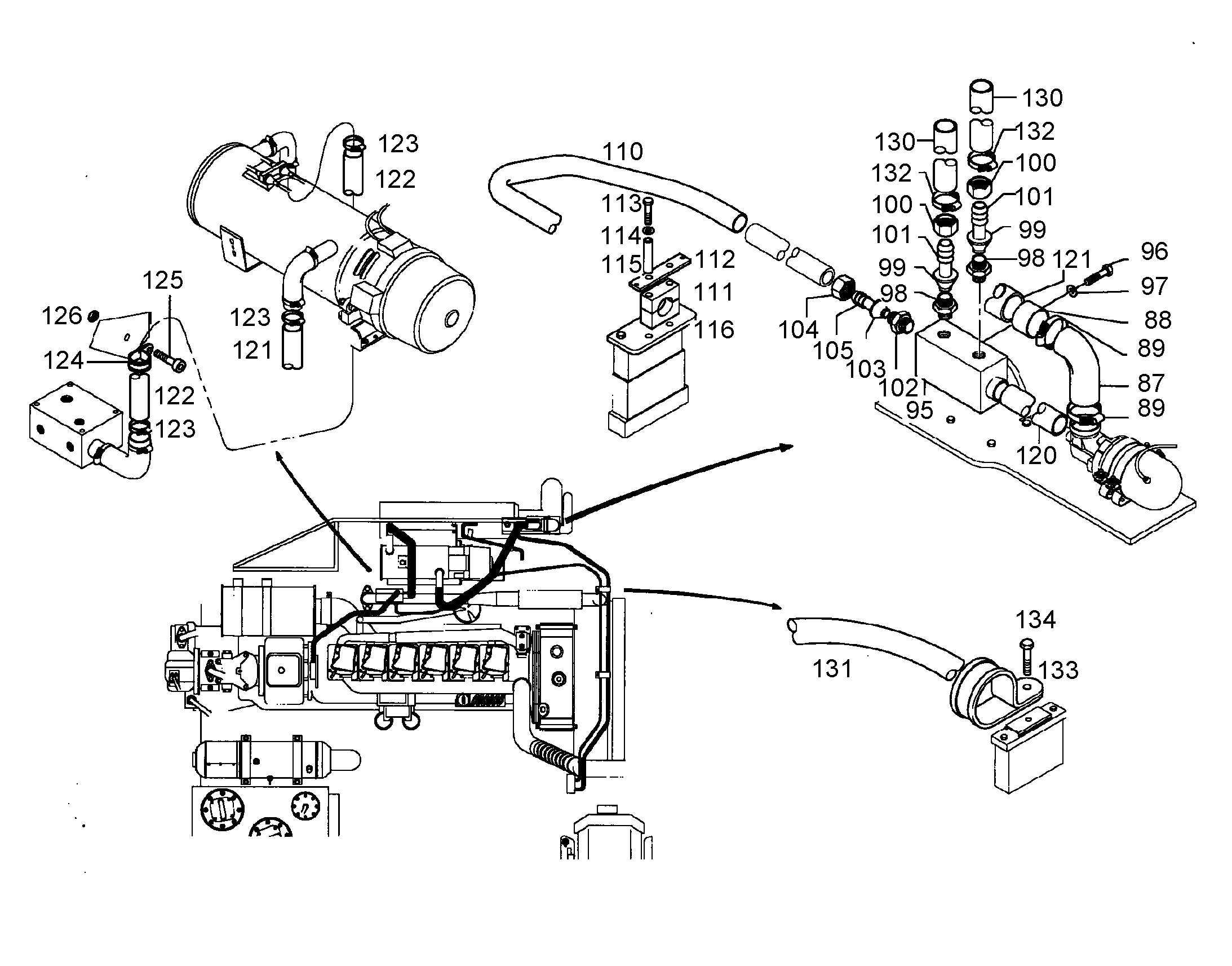 КЛЕММА ПОЛОВИННАЯ S 2 R 25 PA 7368677 LIEBHERR