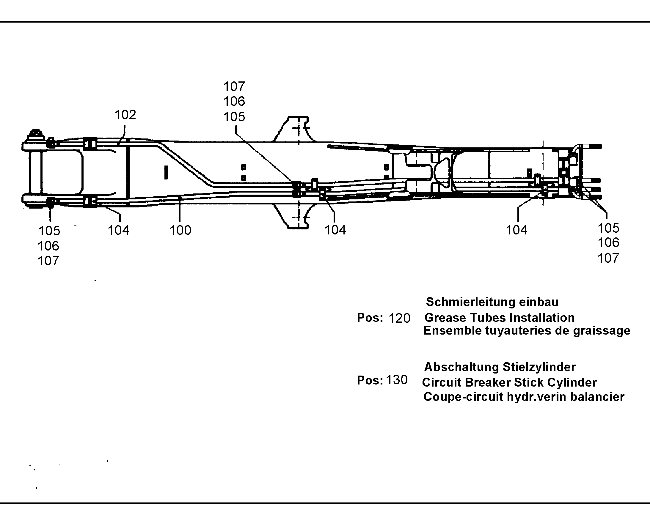 СМАЗОЧНЫЕ ЛИНИИ УСТАНОВКА 9383142 LIEBHERR