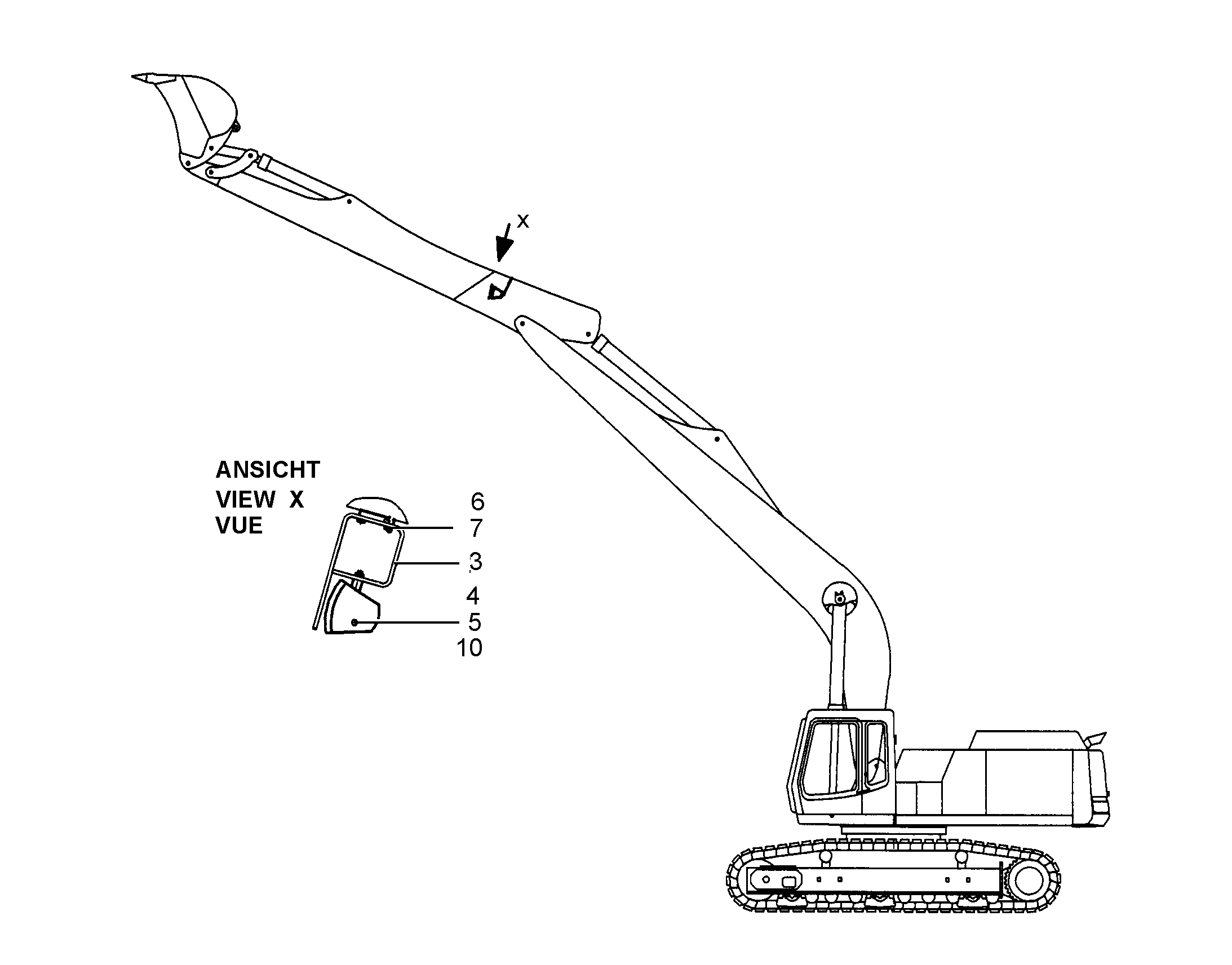 ЭЛЕКТРОУСТАНОВКА ФАРЫ 9751588 LIEBHERR