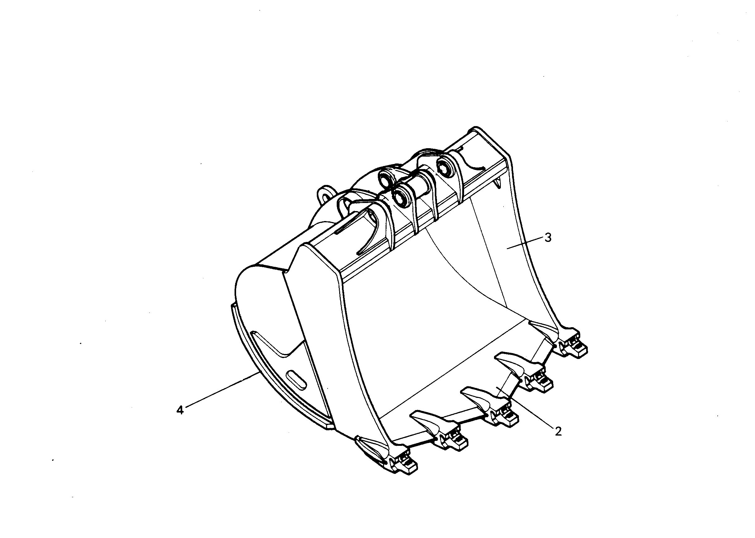 ЗАБРАЛО КОВША 9759688 LIEBHERR