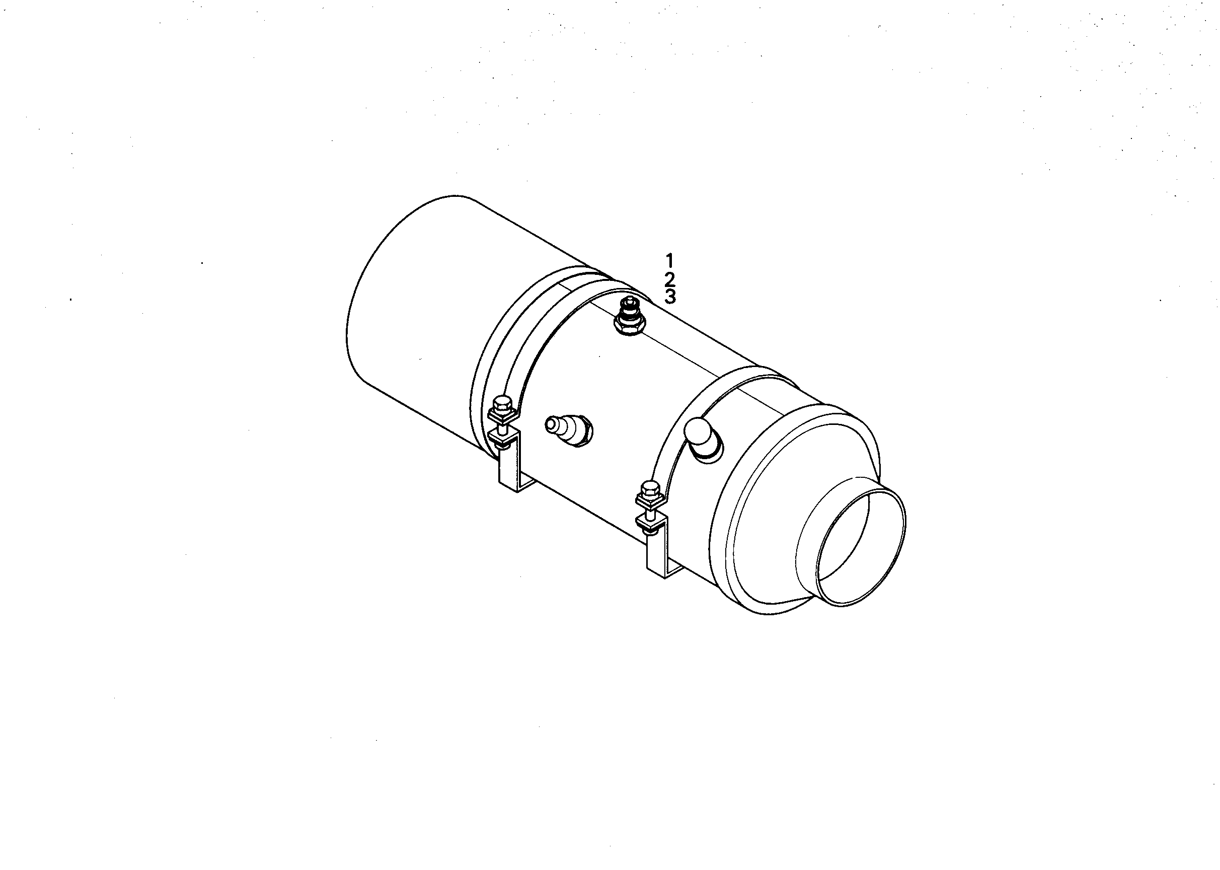 ВОЗДУХОПОДОГРЕВАТЕЛЬ 2 9392995 LIEBHERR