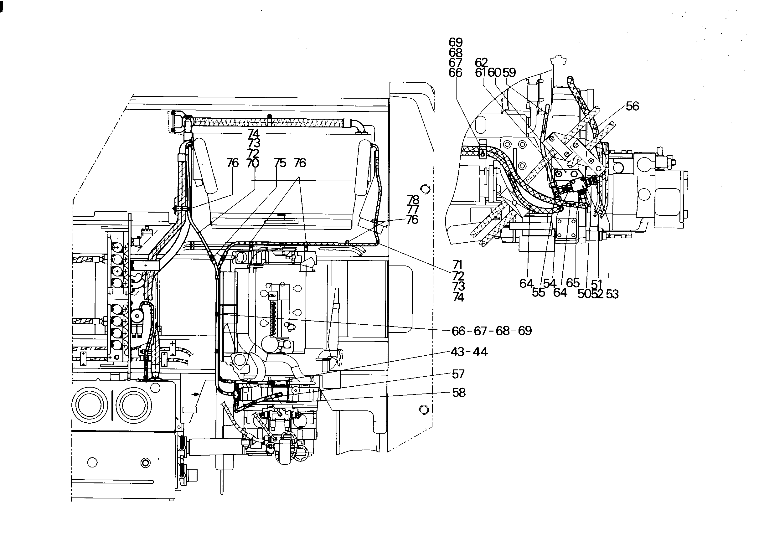 ШЛАНГ 12X2750 5613067 LIEBHERR