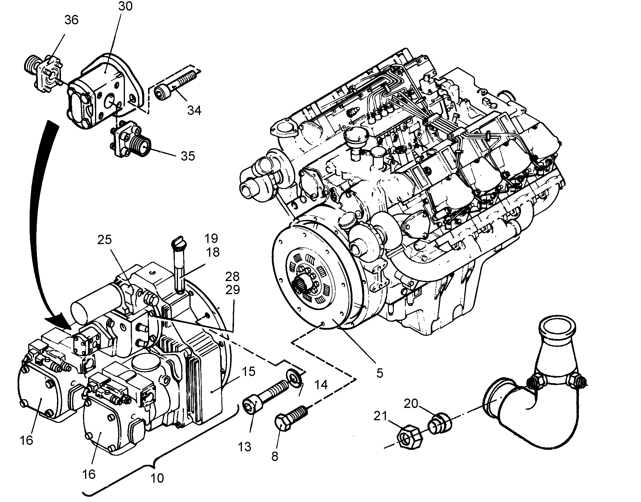 ЗАПАСНАЯ ЧАСТЬ Д.ЭЛЕКТРОЯЩИКА R974B 9683220 LIEBHERR