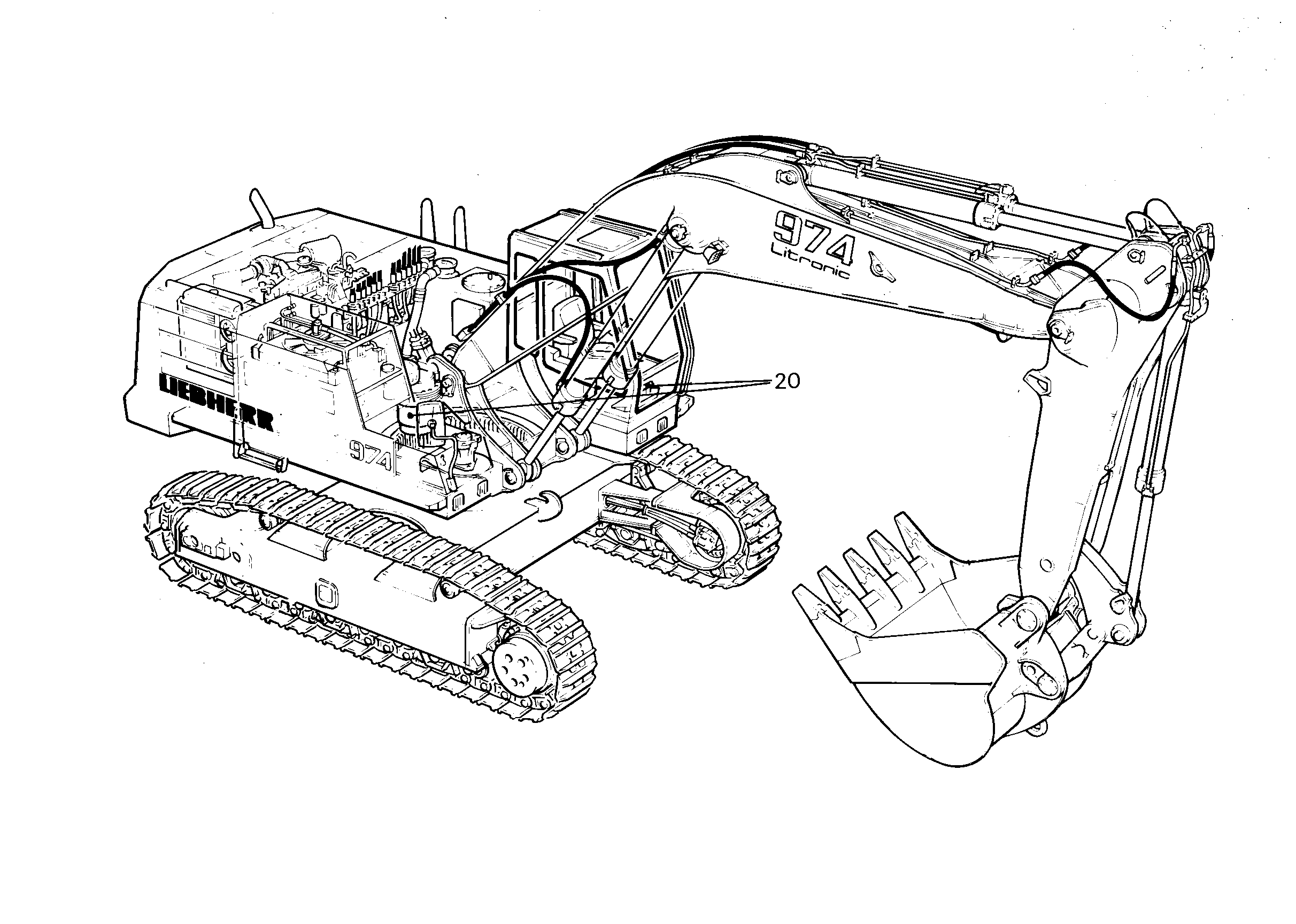 ДООБОРУД. ТРАНСМИССИИ МЕХ.ПОВ. 9393051 LIEBHERR