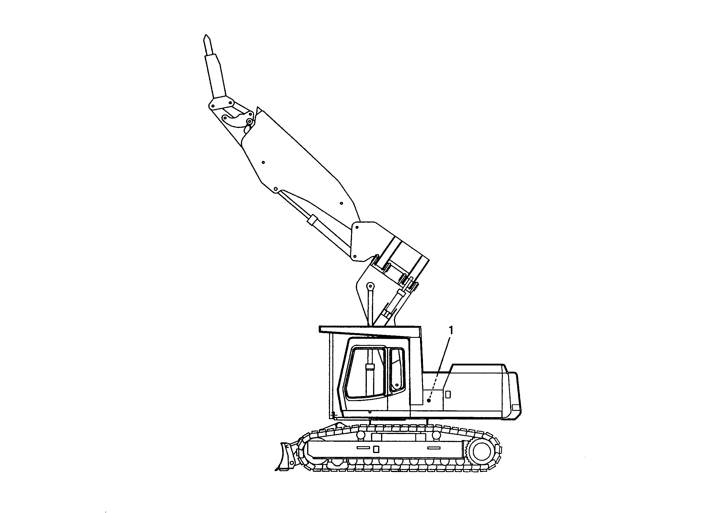 ДООБОРУД. ОГРАНИЧЕНИЕ ПОВОРОТА 9685086 LIEBHERR