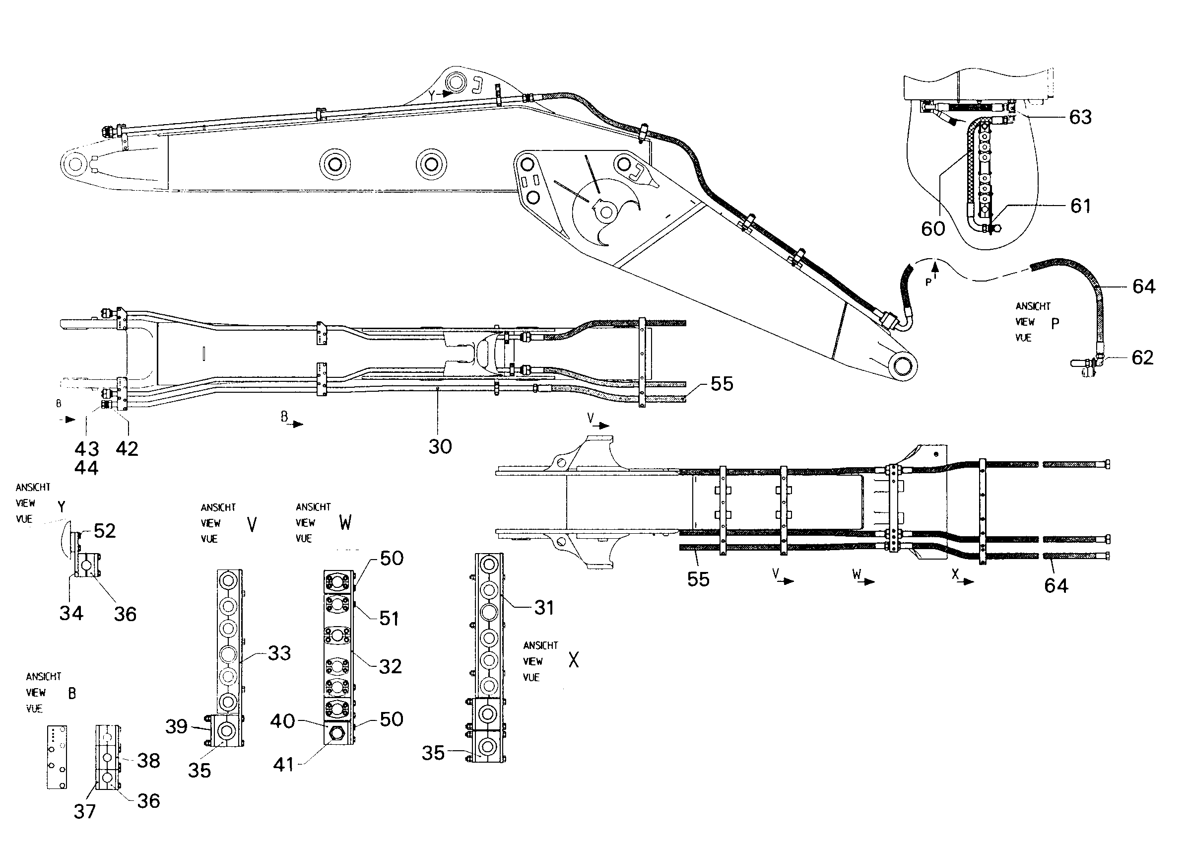 ШЛАНГ 32X3300 5612815 LIEBHERR