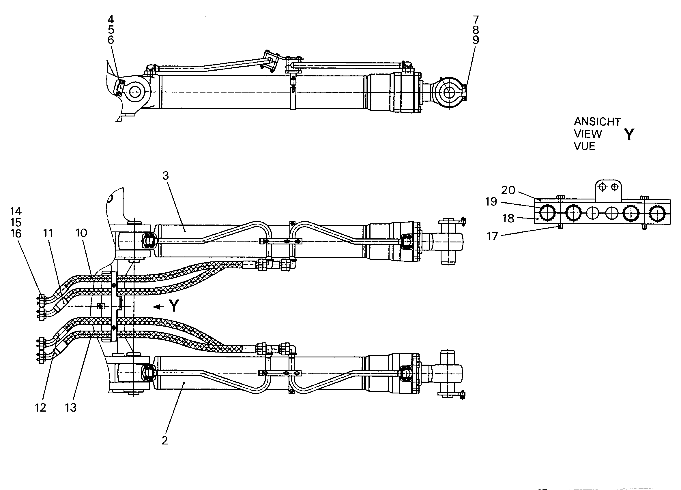 ПОЛУХОМУТИК d=43 9896597 LIEBHERR