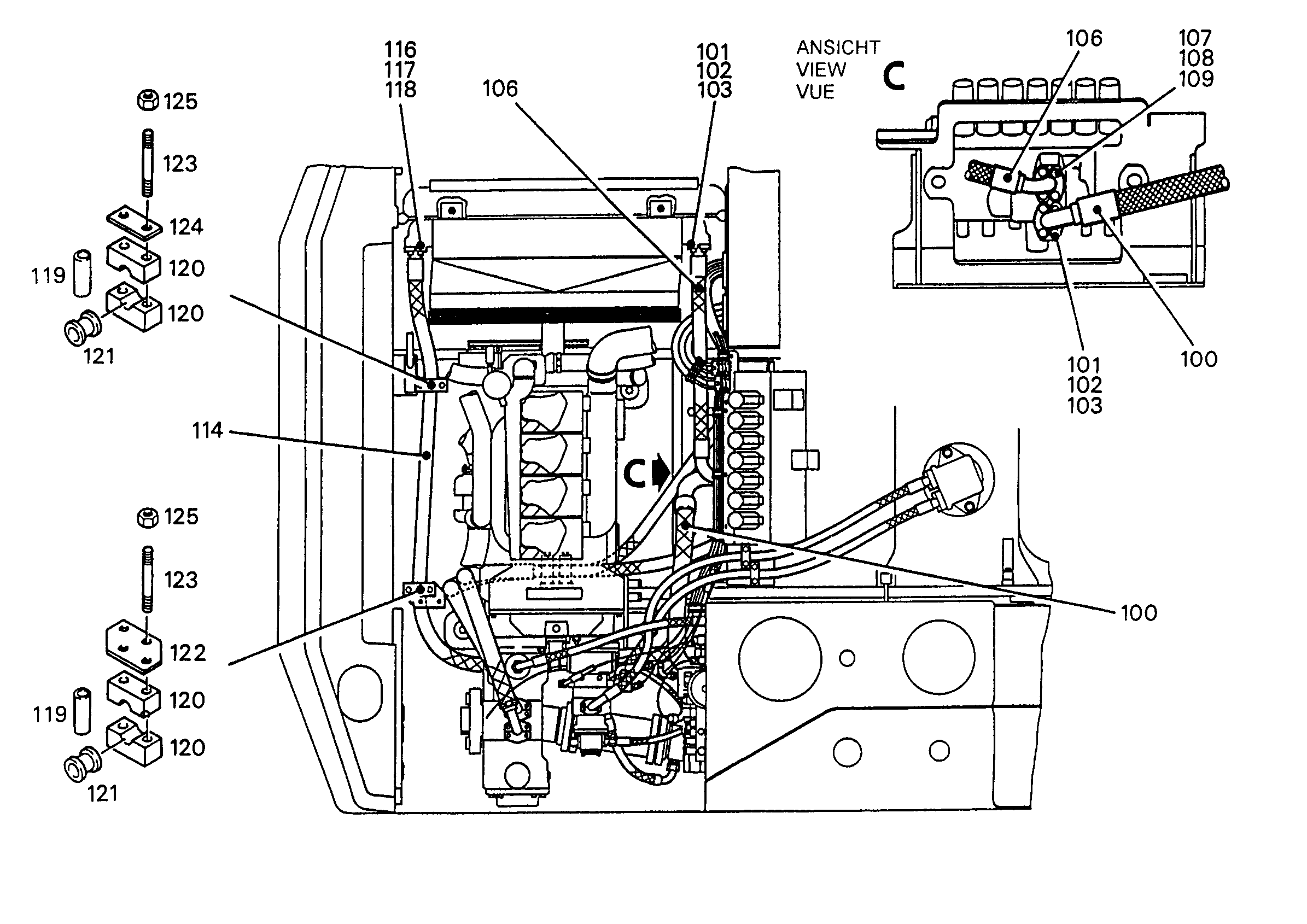 ШЛАНГ 40X2650 10000778 LIEBHERR