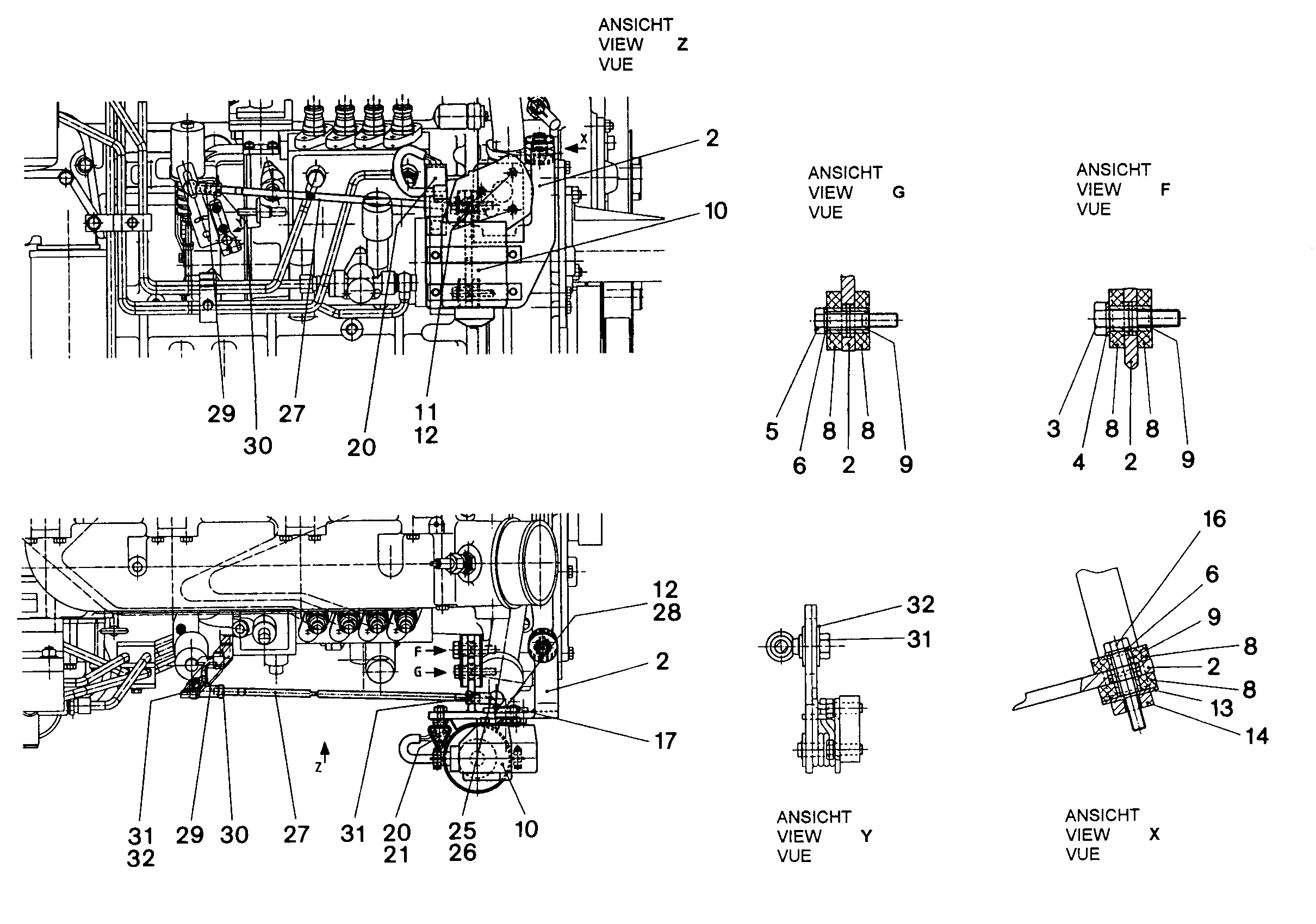 КОНСОЛЬ 7372385 LIEBHERR
