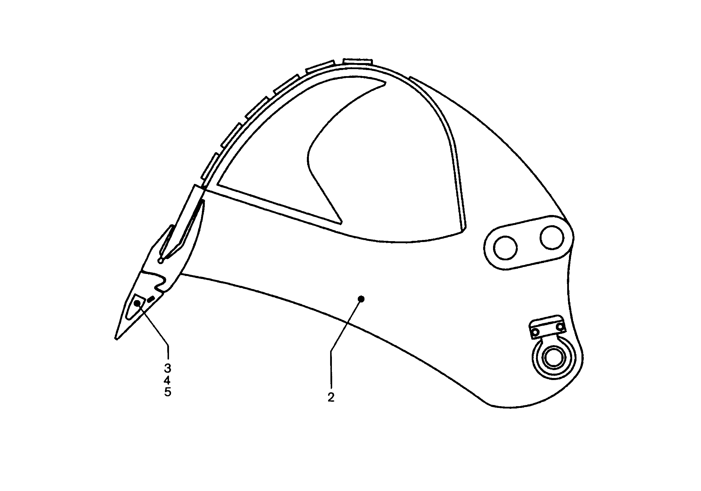 ЛОПАТА ОБРАТНАЯ HD 9826387 LIEBHERR