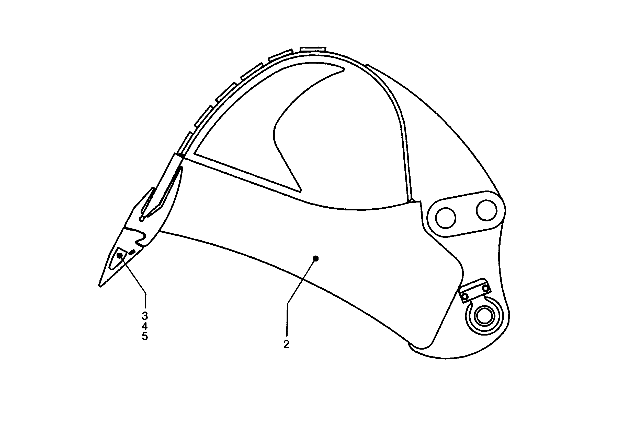 ЛОПАТА ОБРАТНАЯ HD 1100mm 0,9m³ 9826224 LIEBHERR