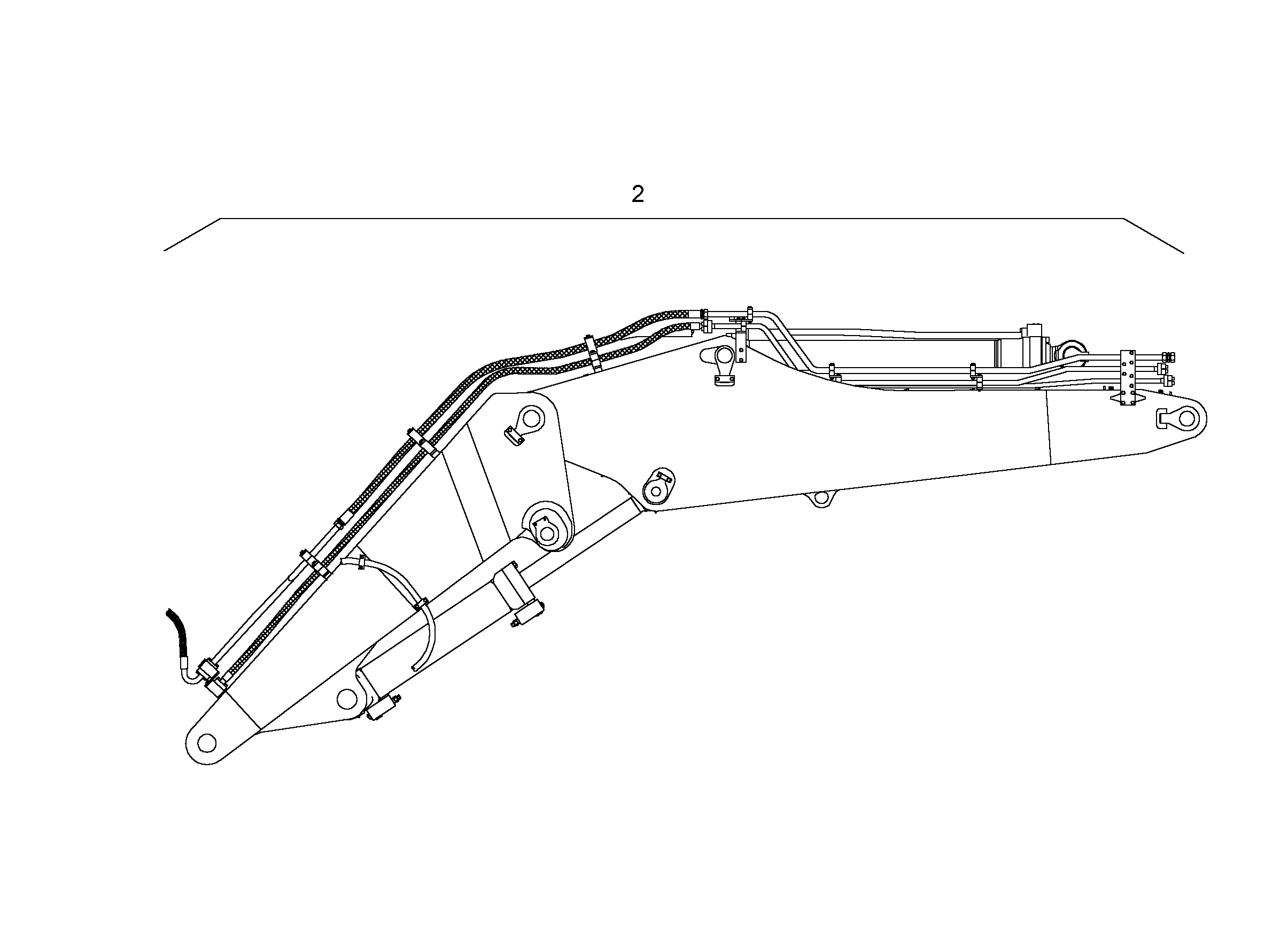 ПРОВОДКА МОНТАЖ AHS 9898029 LIEBHERR