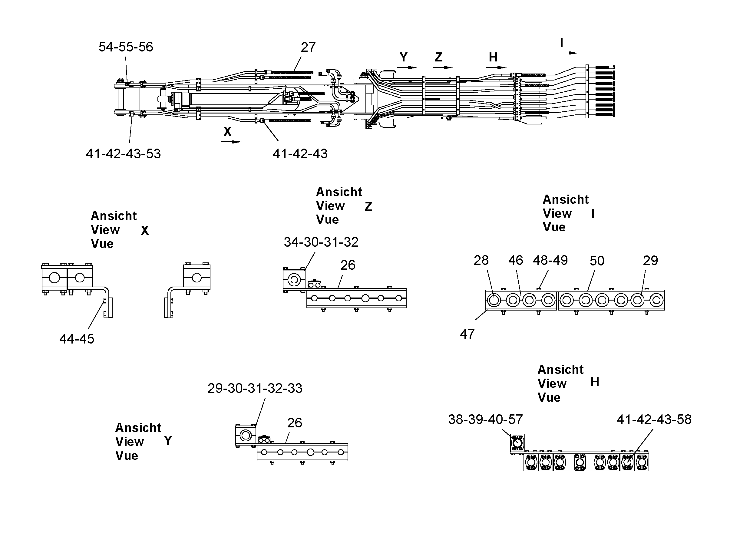 ШЛАНГ 32X1750 5618704 LIEBHERR