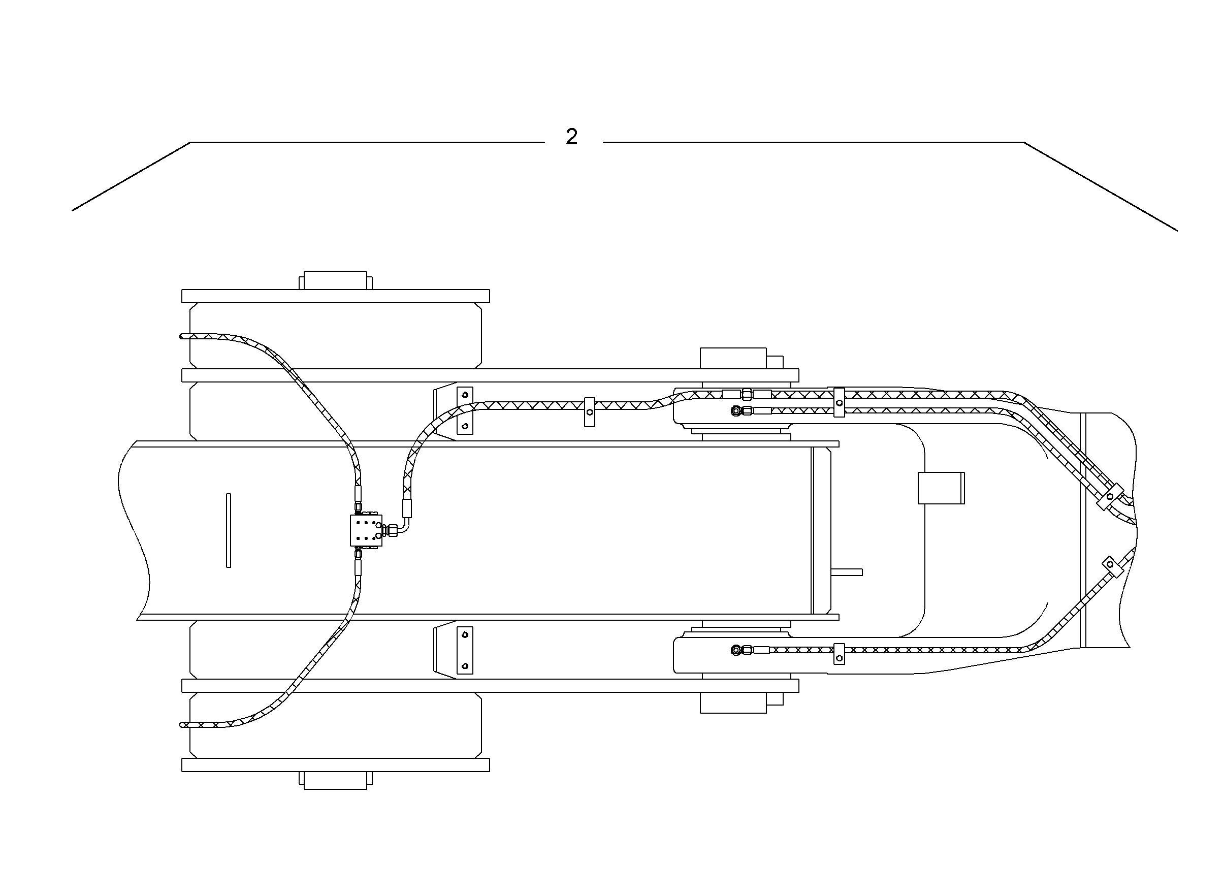 СМАЗОЧНАЯ ЛИНИЯ ПРОМ. РУКОЯТИ 9,80M 9809171 LIEBHERR