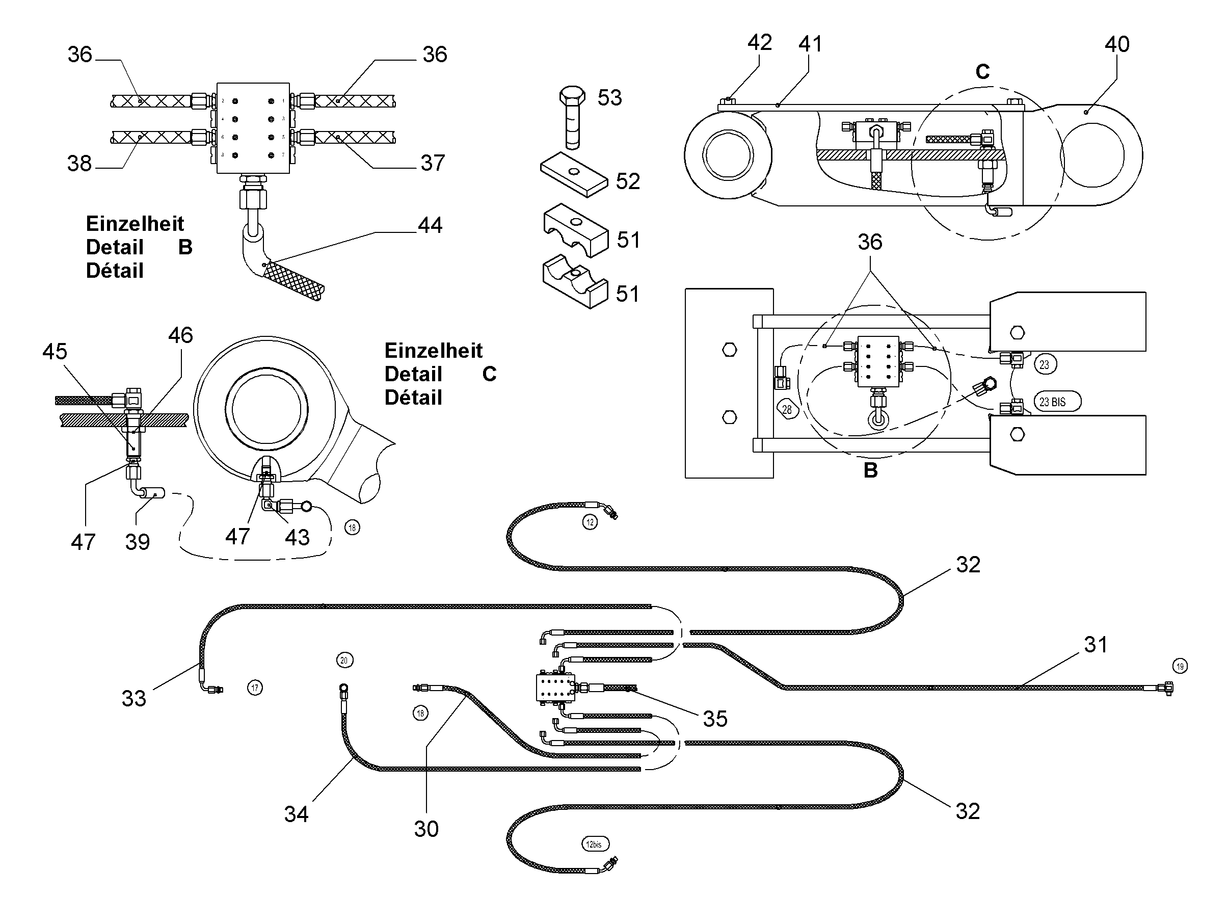 ШЛАНГ 5X2100 5617366 LIEBHERR