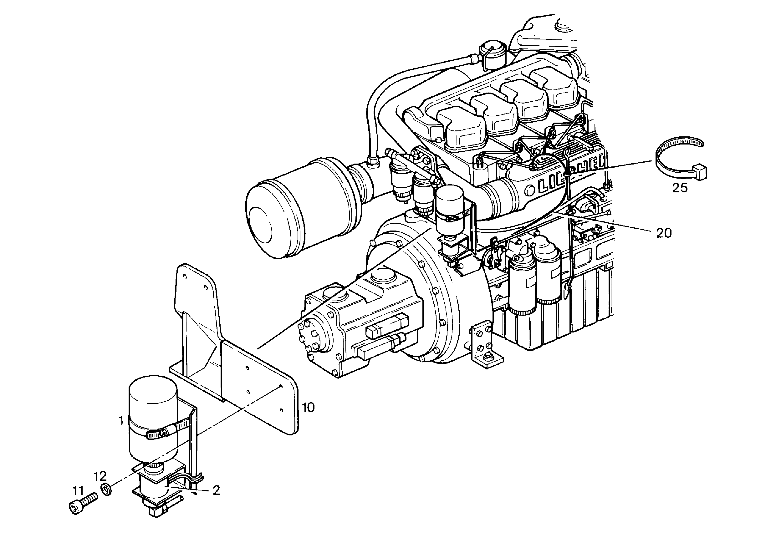 ЭЛЕКТРИЧЕСКИЕ ДЕТАЛИ 9367087 LIEBHERR