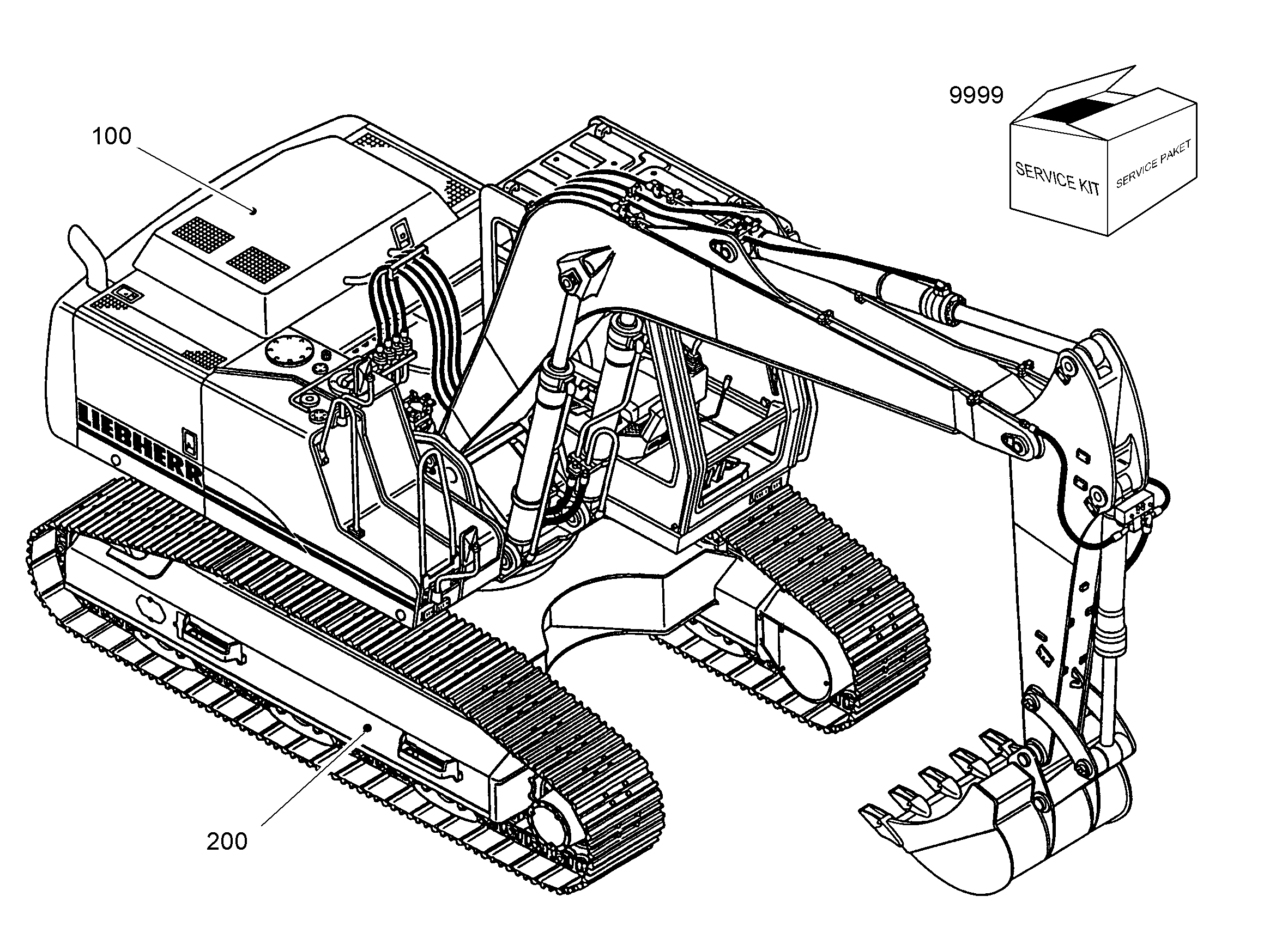 КАТАЛОГ ШАССИ R904 SLC 9219184 LIEBHERR